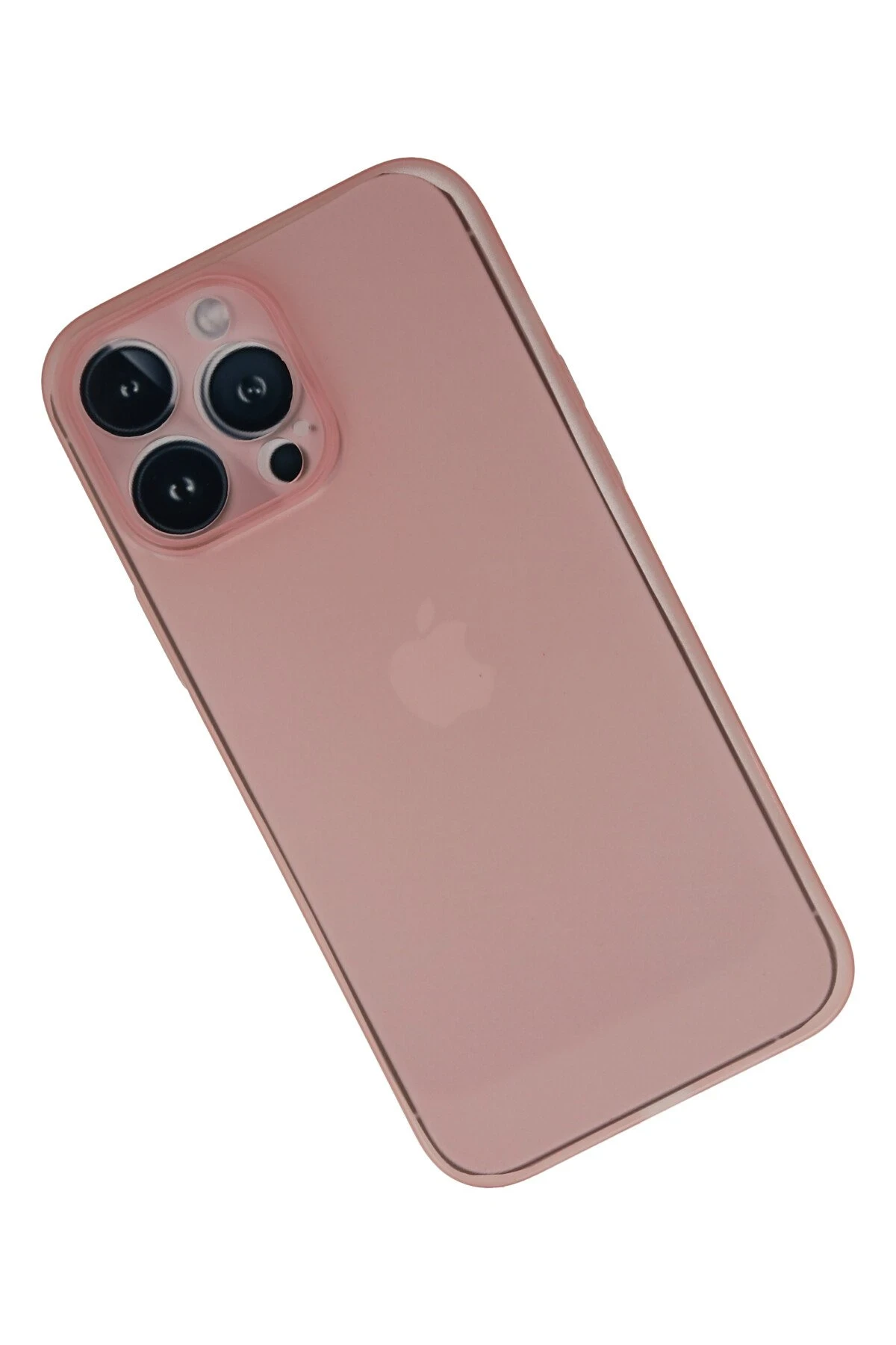 Newface iPhone 13 Pro Max Kılıf PP Ultra İnce Kapak - Pembe