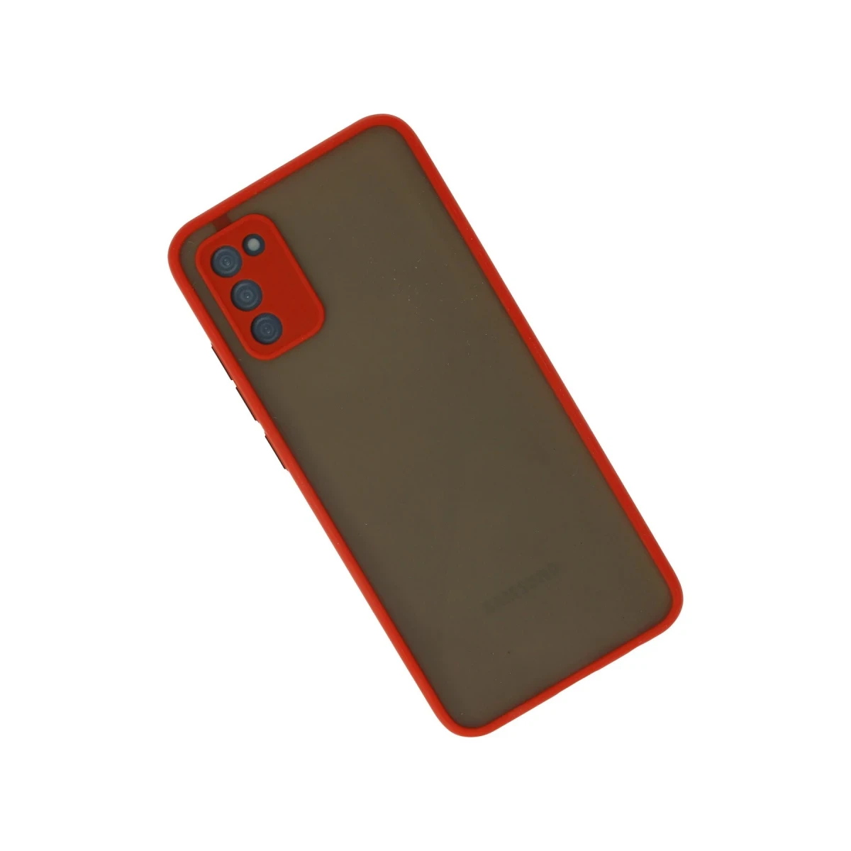 Newface Samsung Galaxy A03S Kılıf Montreal Silikon Kapak - Kırmızı — görsel 5