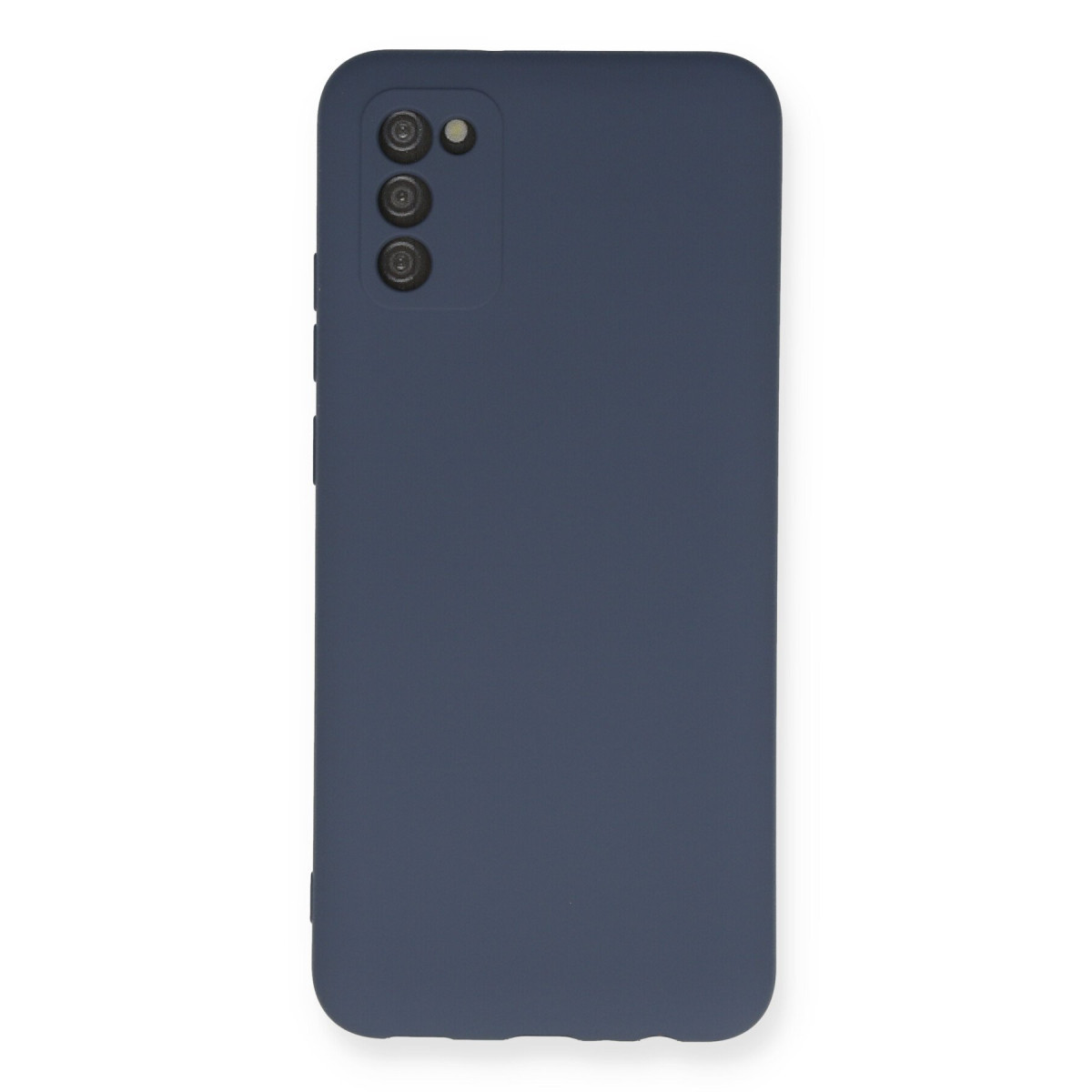 Newface Samsung Galaxy A03S Kılıf Nano içi Kadife Silikon - Gri — görsel 9