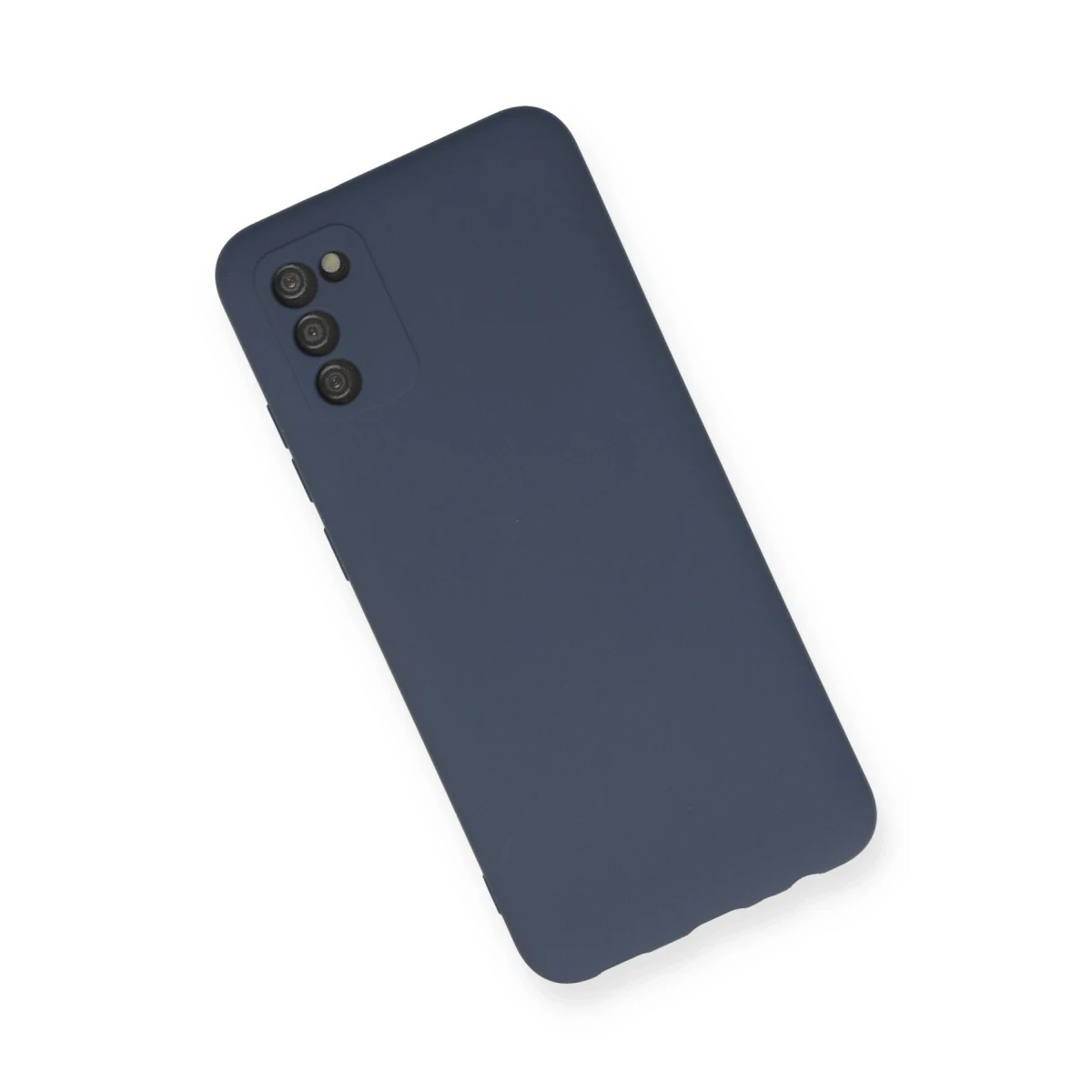 Newface Samsung Galaxy A03S Kılıf Nano içi Kadife Silikon - Gri — görsel 6