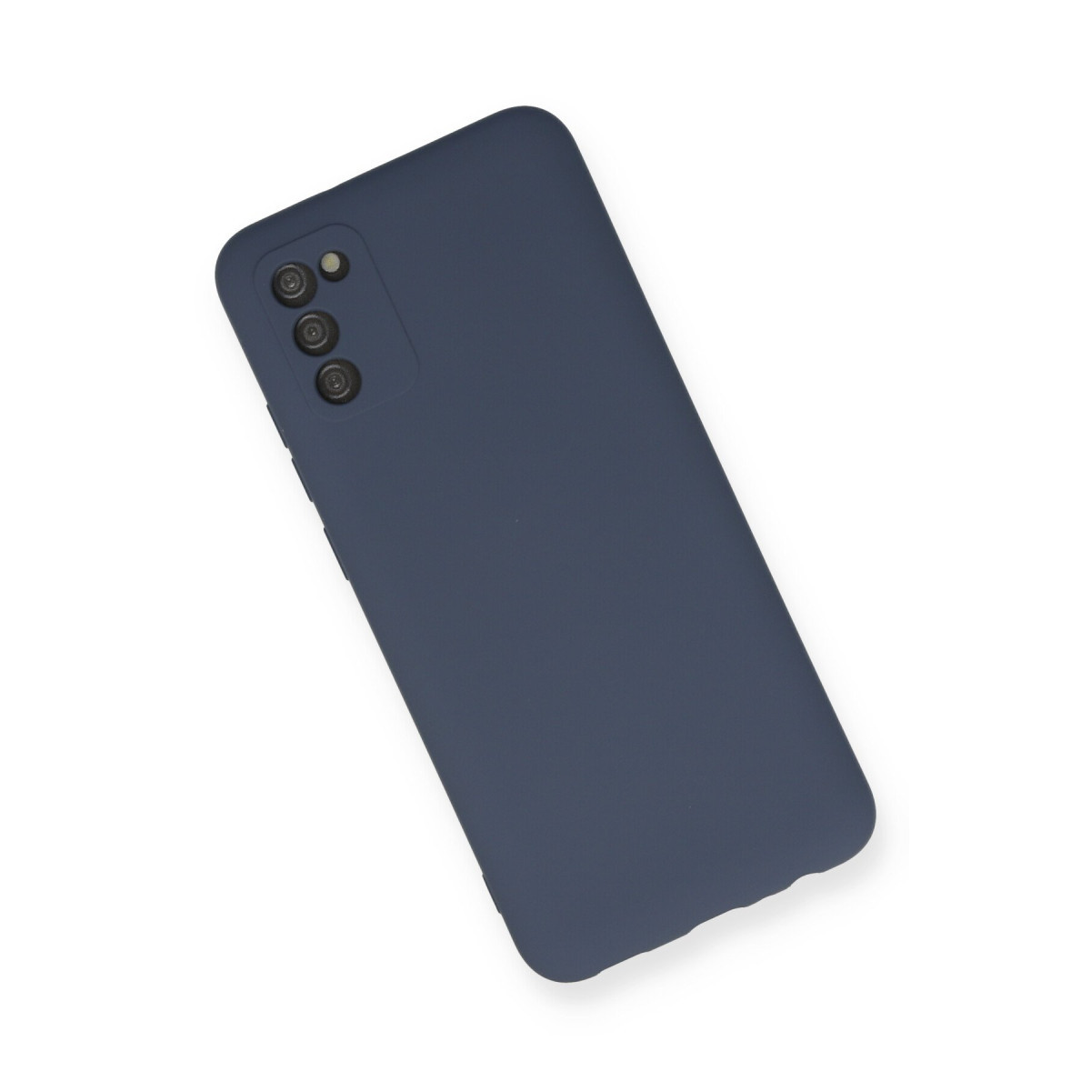 Newface Samsung Galaxy A03S Kılıf Nano içi Kadife Silikon - Gri — görsel 10