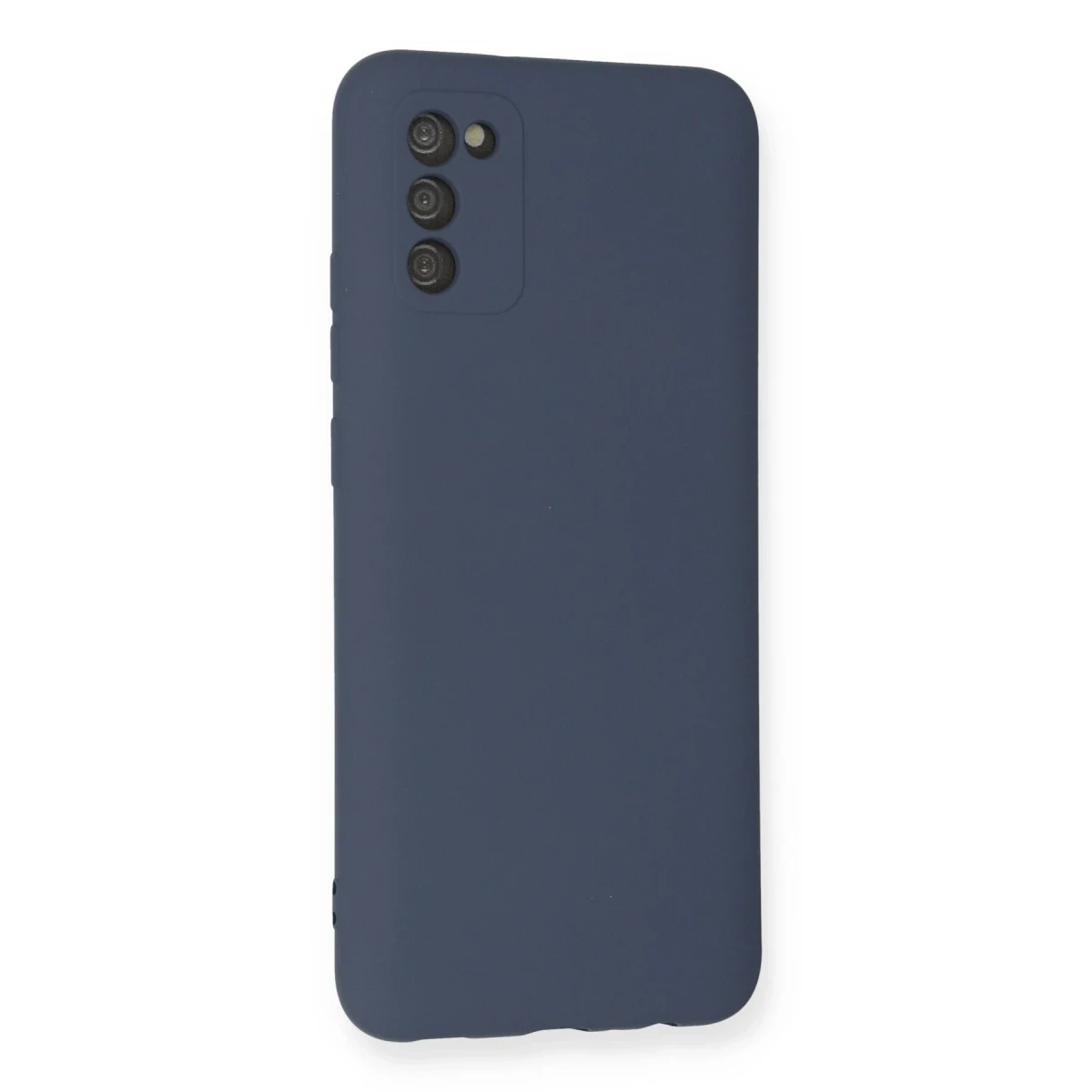 Newface Samsung Galaxy A03S Kılıf Nano içi Kadife Silikon - Gri — görsel 7