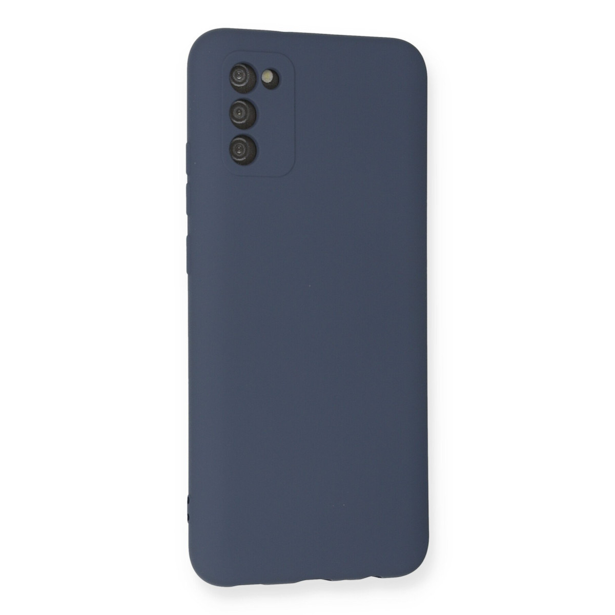 Newface Samsung Galaxy A03S Kılıf Nano içi Kadife Silikon - Gri — görsel 11