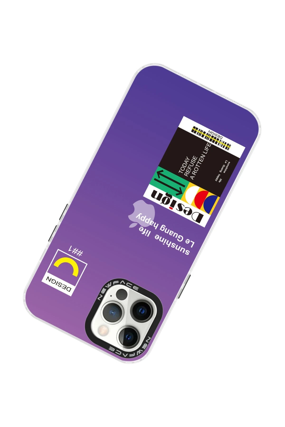 Newface iPhone 12 Pro Max Kılıf Estoril Desenli Kapak - Estoril - 4