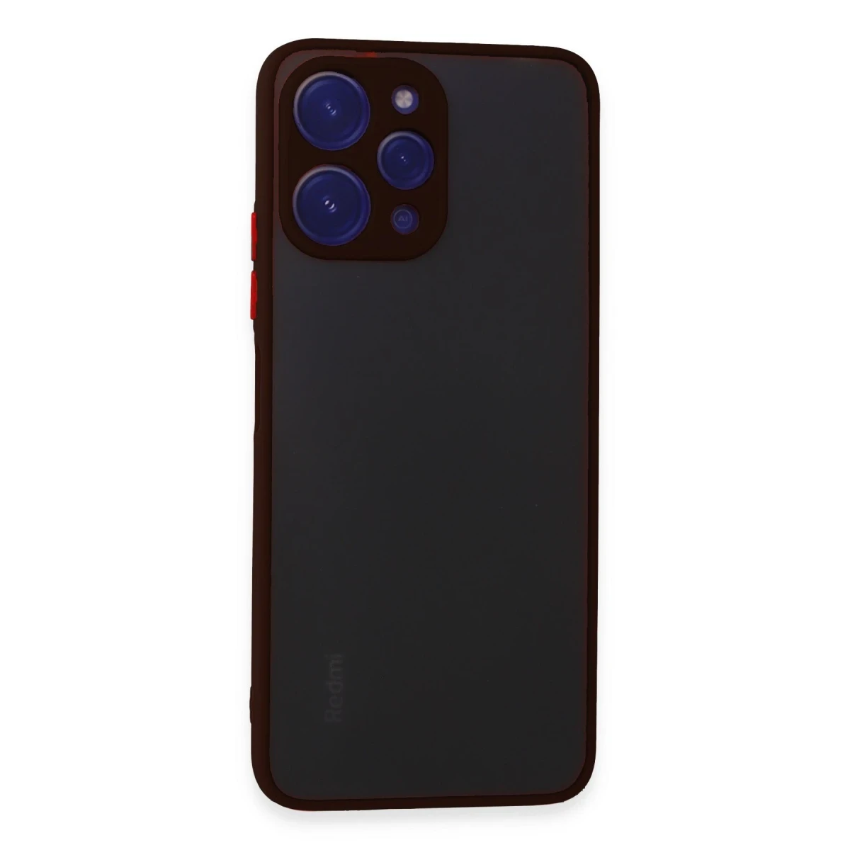 Newface Xiaomi Redmi 12 Kılıf Montreal Silikon Kapak - Siyah — görsel 3