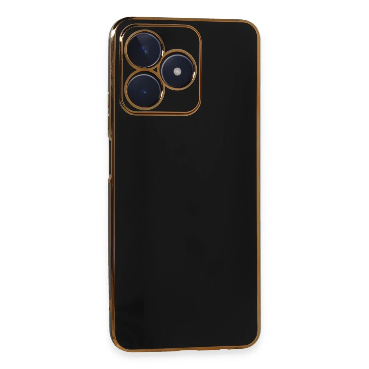 Newface Realme C53 Kılıf Volet Silikon - Siyah — görsel 5