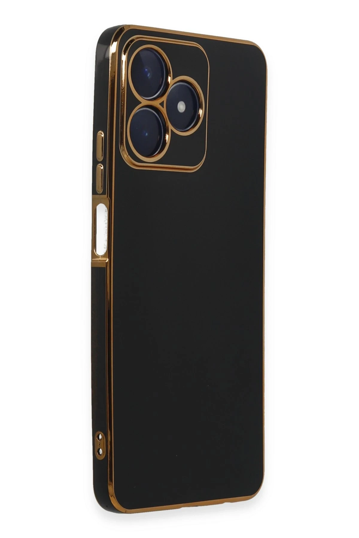 Newface Realme C53 Kılıf Volet Silikon - Siyah — görsel 2