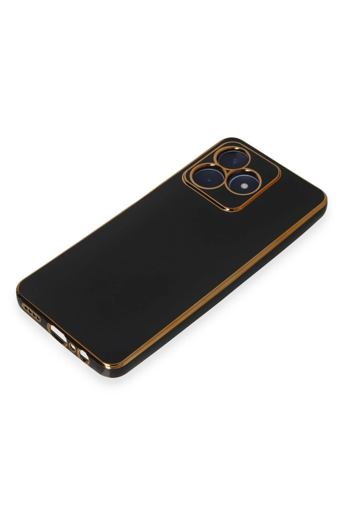Newface Realme C53 Kılıf Volet Silikon - Siyah — görsel 4