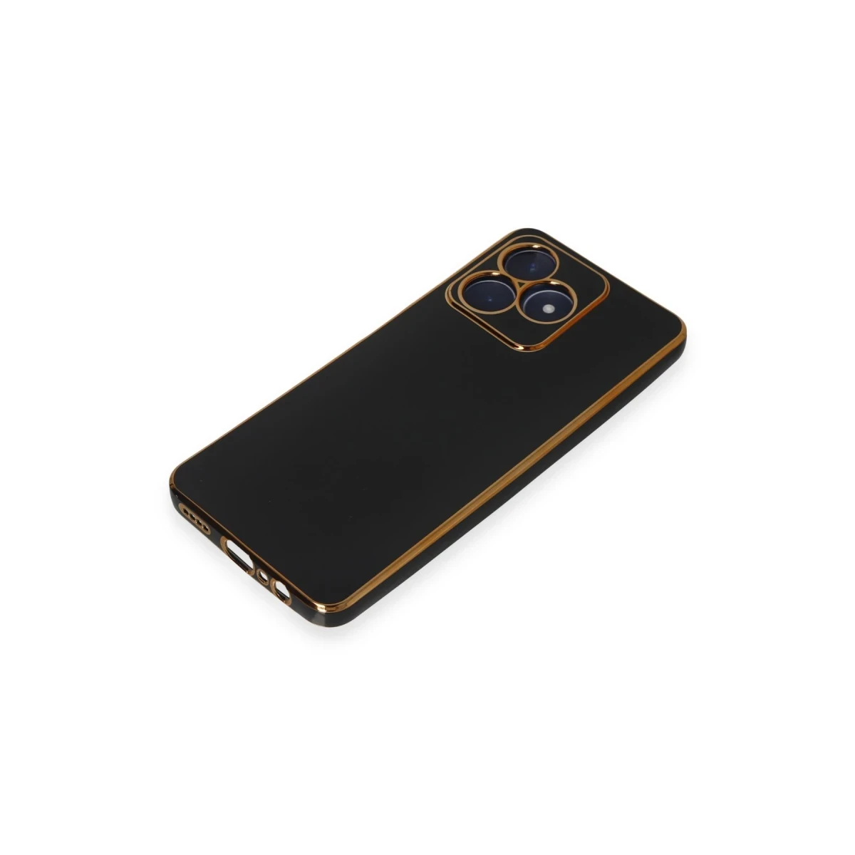 Newface Realme C53 Kılıf Volet Silikon - Siyah — görsel 8