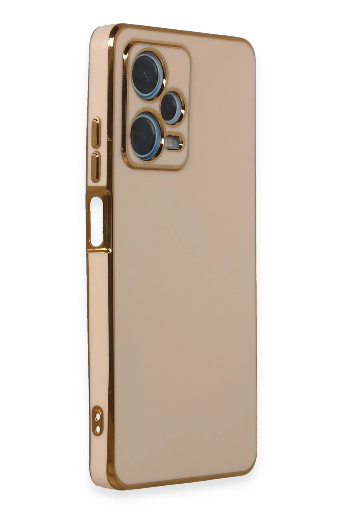 Newface Xiaomi Redmi Note 12 Pro Plus Kılıf Volet Silikon - Pembe