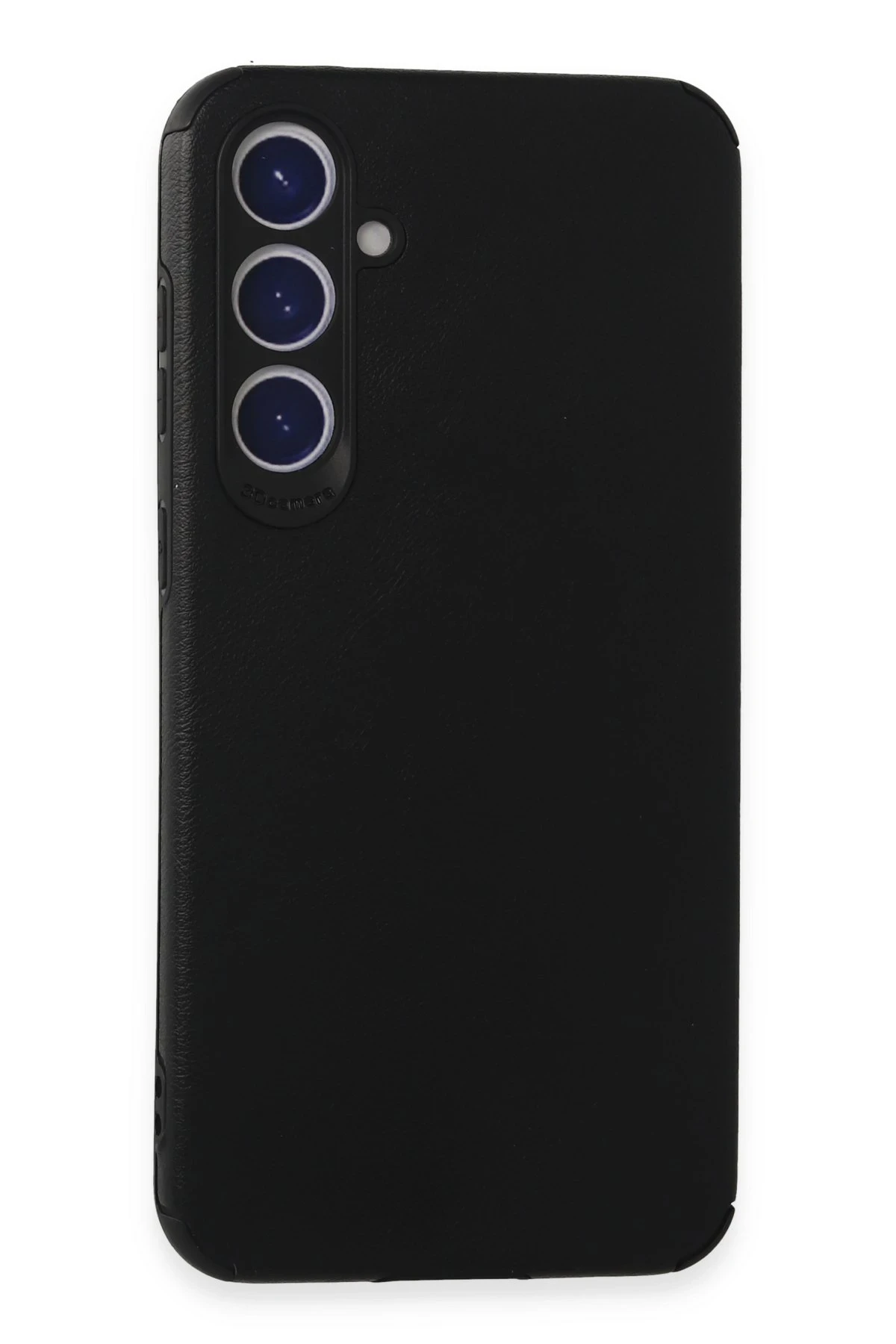Newface Samsung Galaxy S23 FE Kılıf Loop Deri Silikon - Siyah