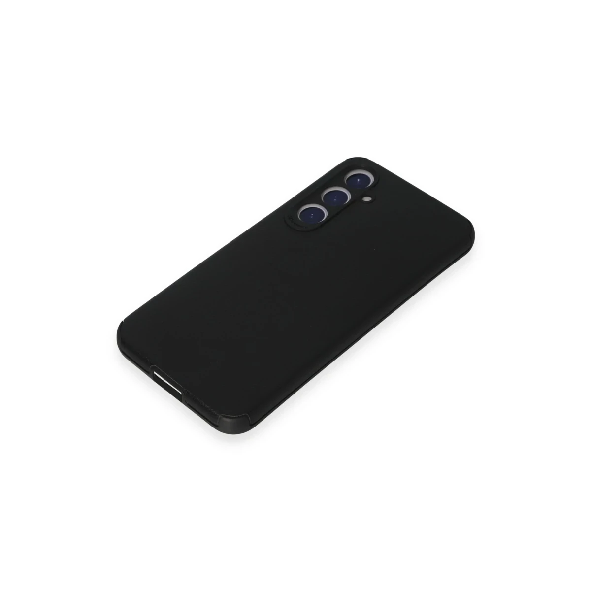 Newface Samsung Galaxy S23 FE Kılıf Loop Deri Silikon - Siyah — görsel 8