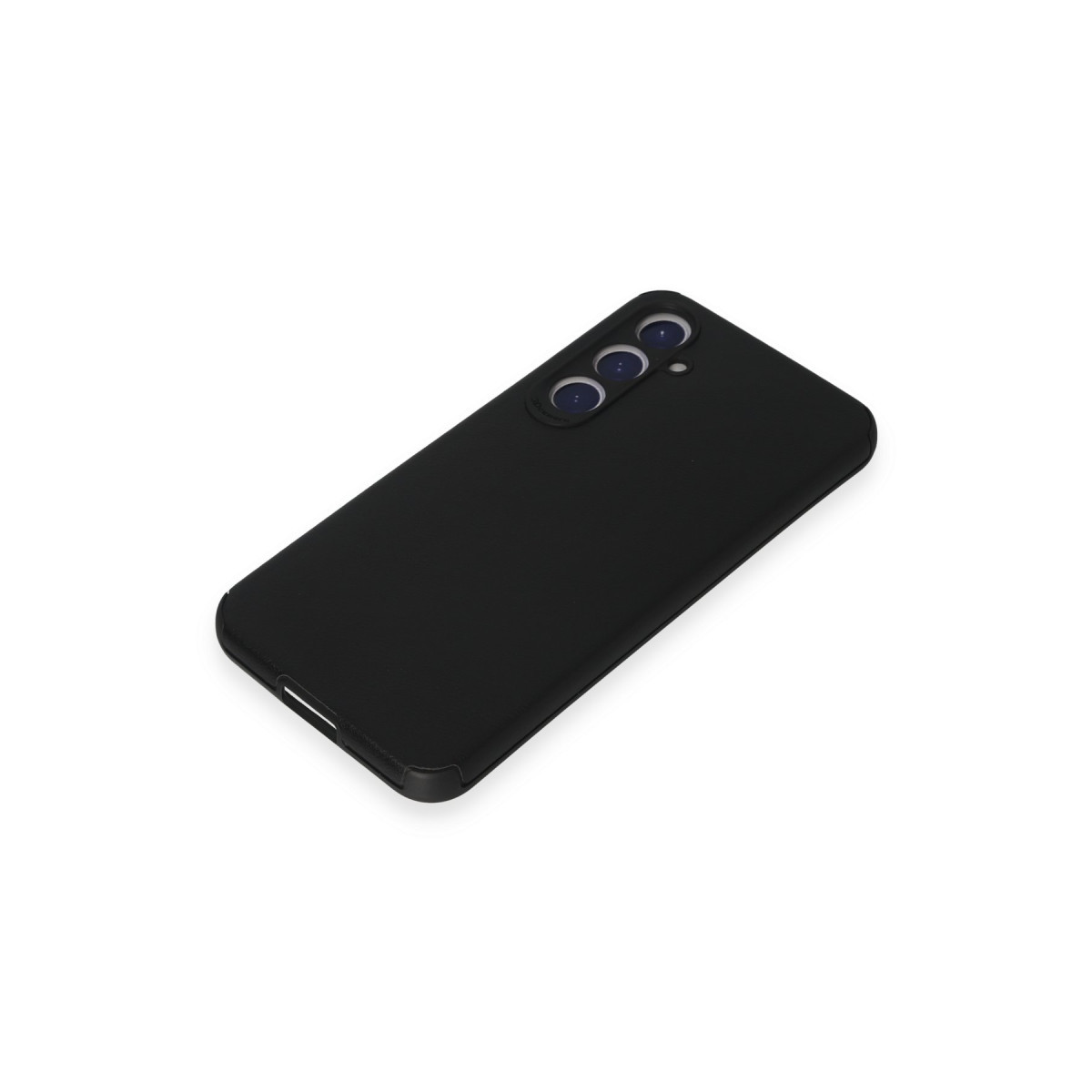 Newface Samsung Galaxy S23 FE Kılıf Loop Deri Silikon - Siyah — görsel 12
