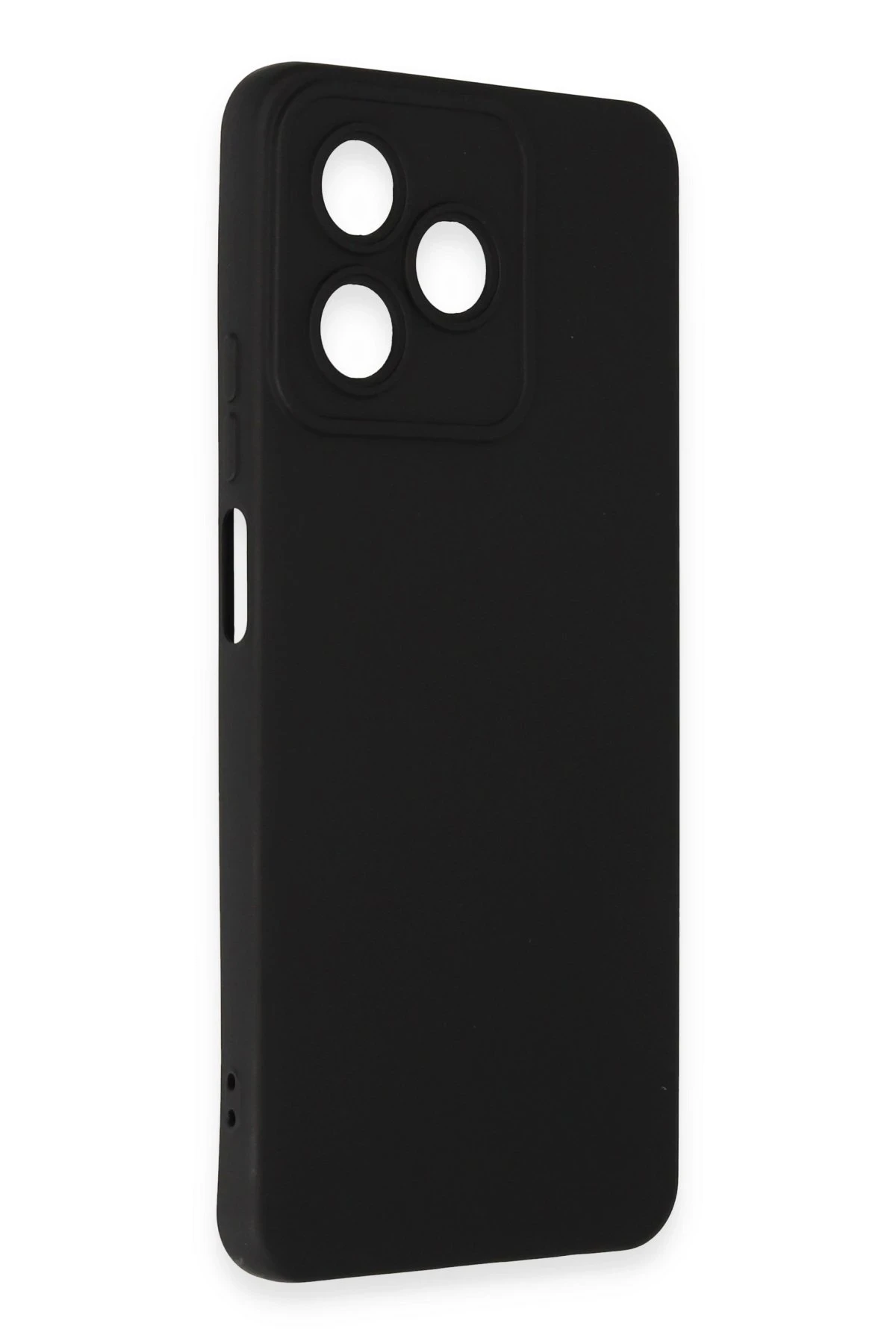 Newface Realme C53 Kılıf Nano içi Kadife Silikon - Siyah — görsel 2