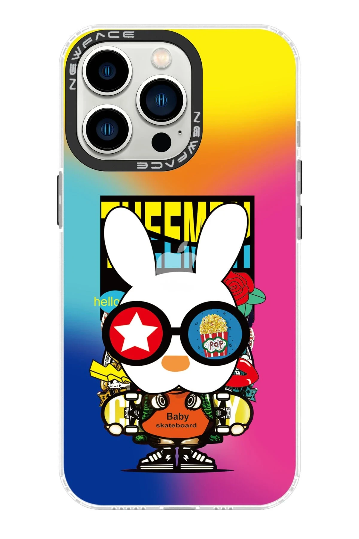 Newface iPhone 14 Pro Max Kılıf Estoril Desenli Kapak - Estoril - 10