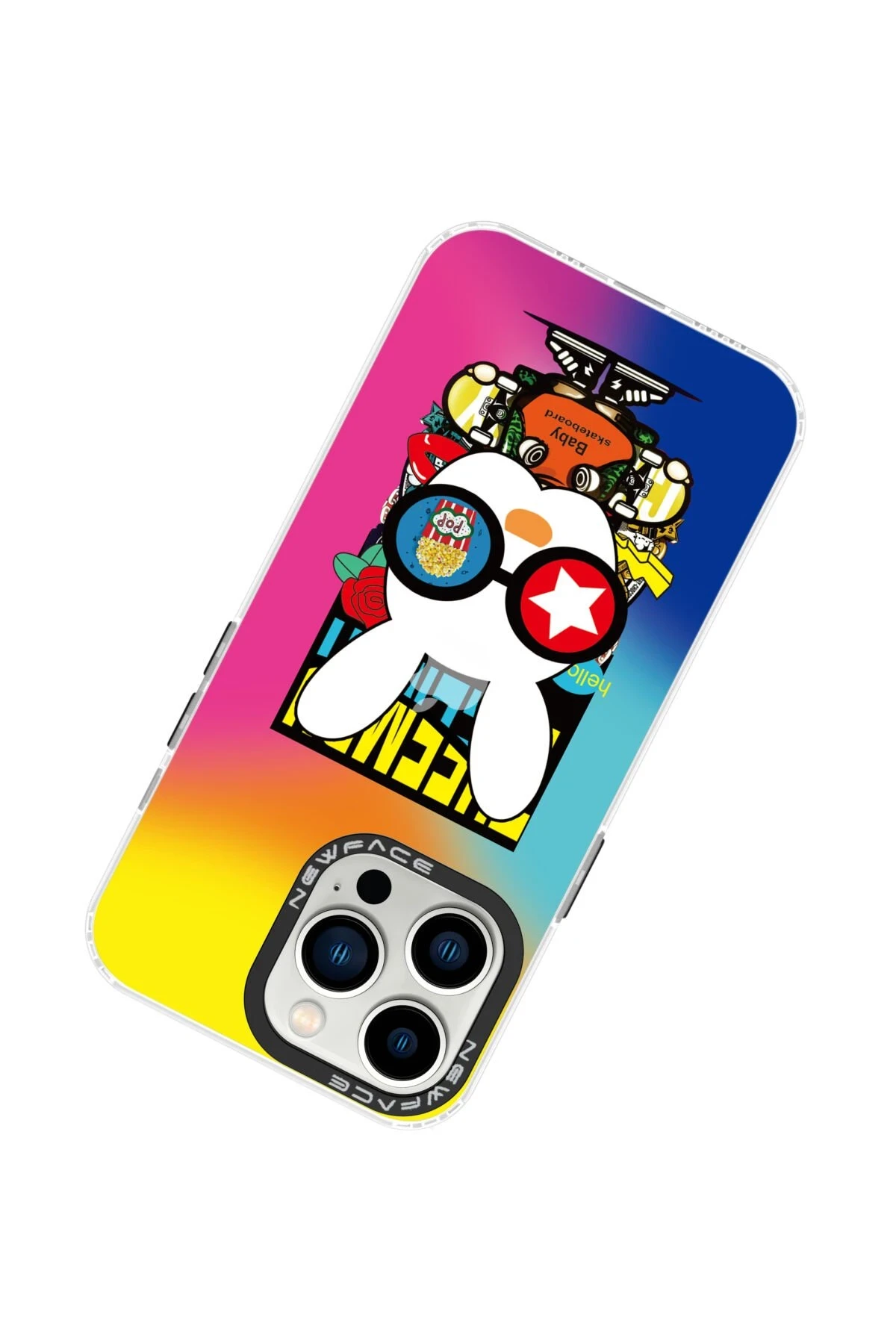 Newface iPhone 14 Pro Max Kılıf Estoril Desenli Kapak - Estoril - 10