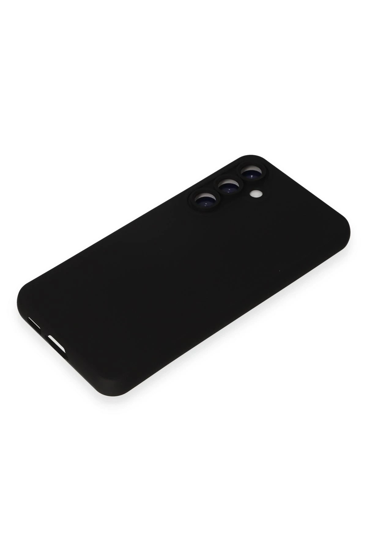Newface Samsung Galaxy S23 FE Kılıf Nano içi Kadife Silikon - Siyah — görsel 4