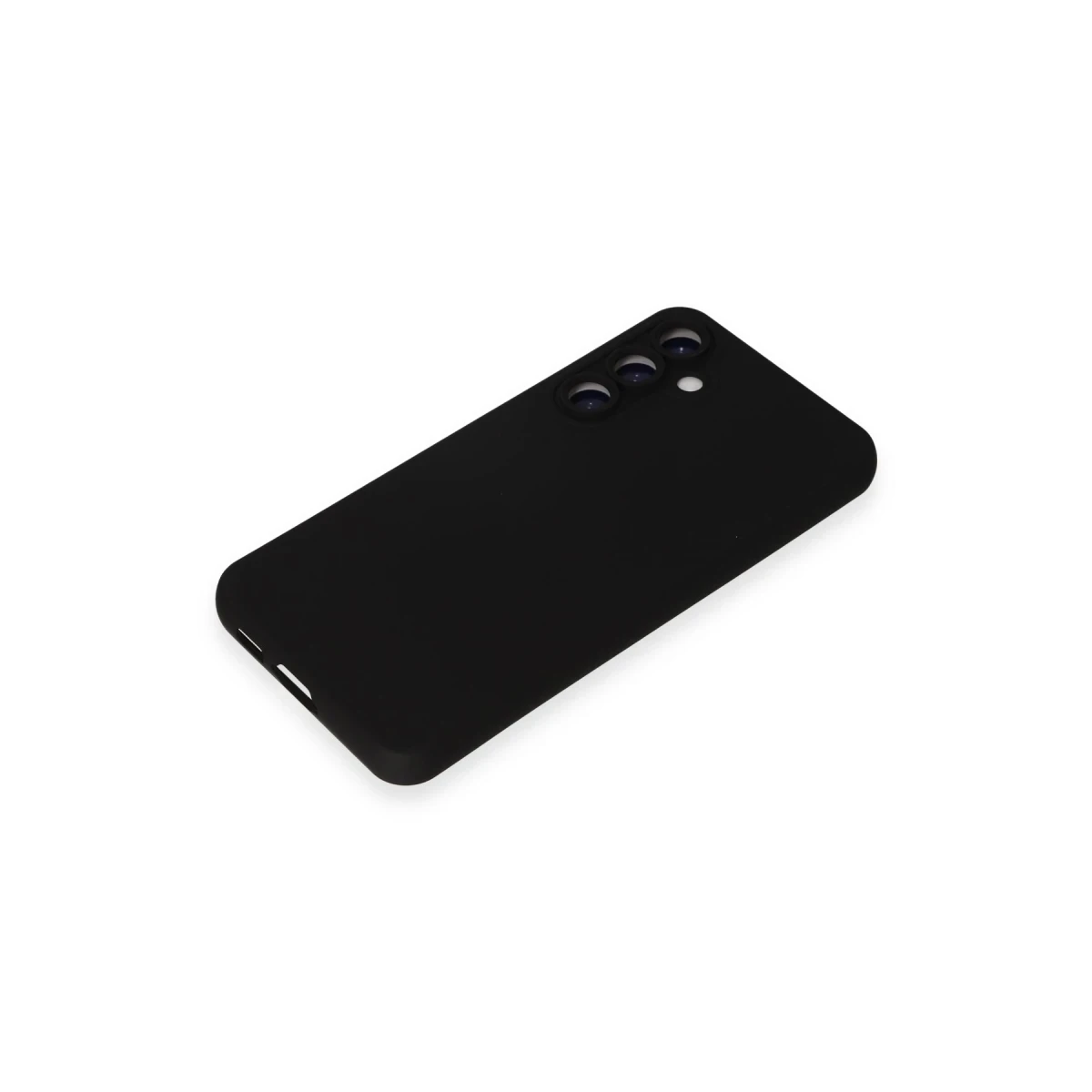 Newface Samsung Galaxy S23 FE Kılıf Nano içi Kadife Silikon - Siyah — görsel 8