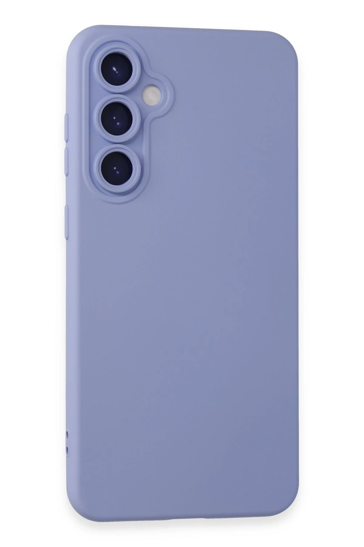 Newface Samsung Galaxy S23 FE Kılıf Nano içi Kadife Silikon - Lila