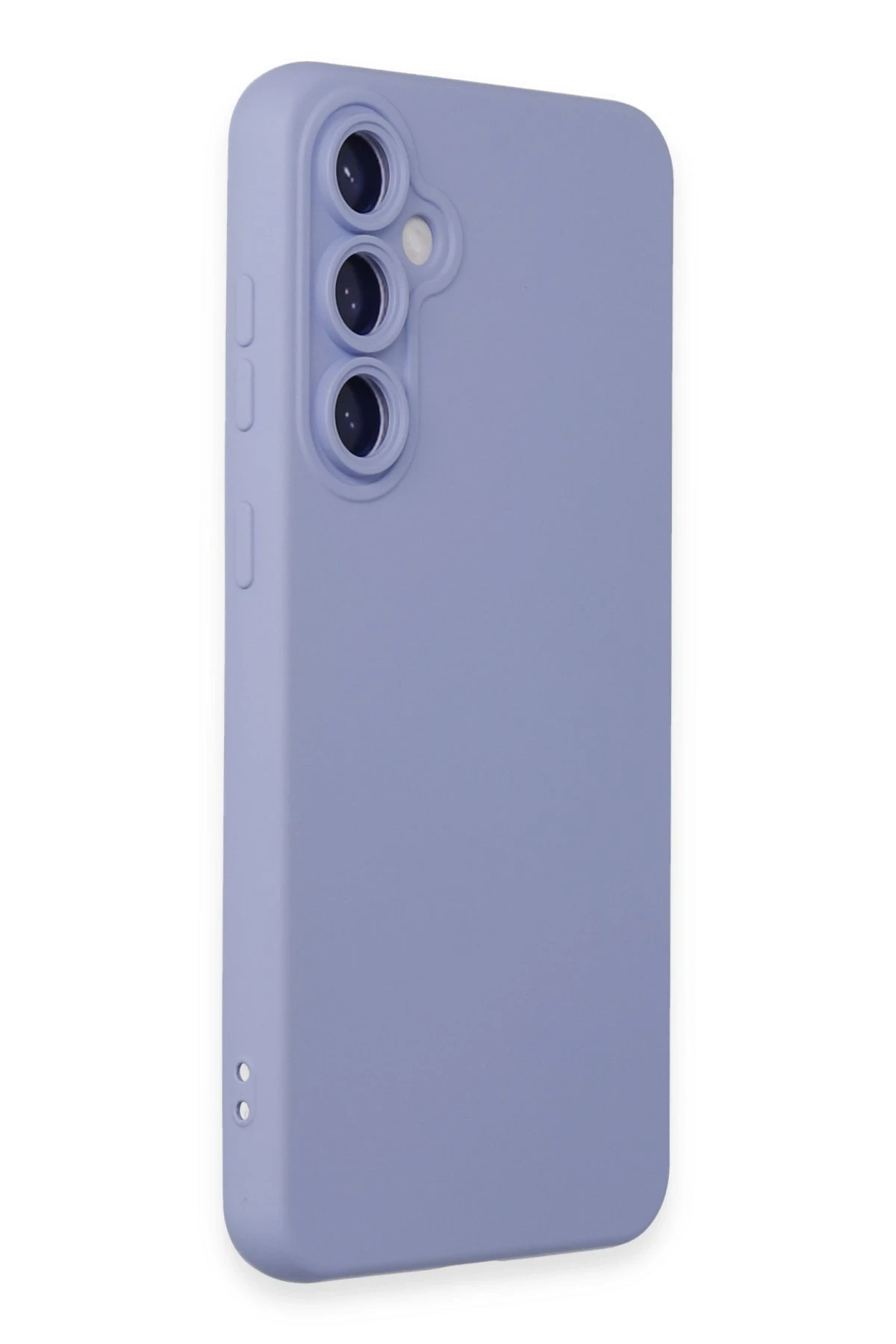 Newface Samsung Galaxy S23 FE Kılıf Nano içi Kadife Silikon - Lila