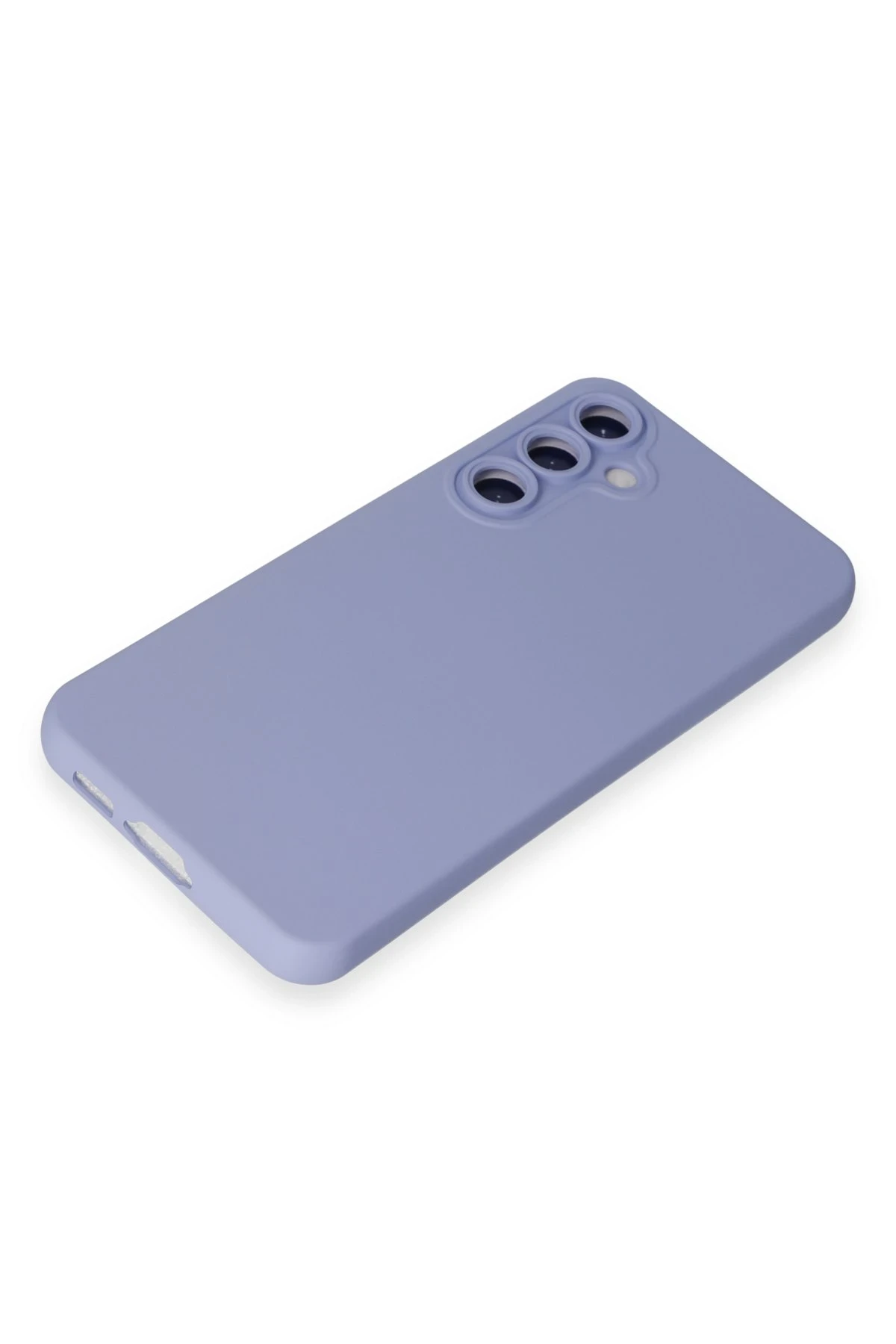 Newface Samsung Galaxy S23 FE Kılıf Nano içi Kadife Silikon - Lila