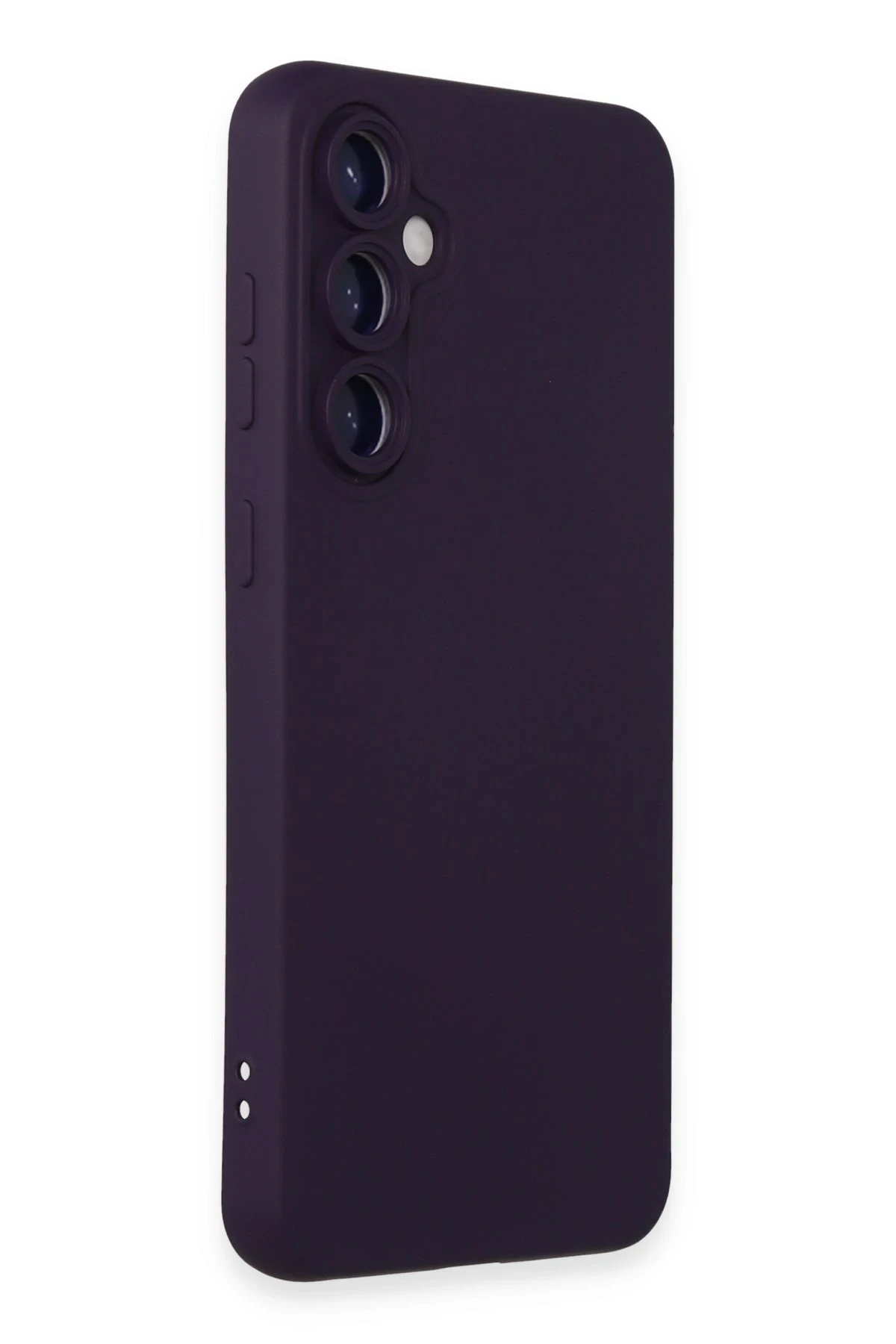 Newface Samsung Galaxy S23 FE Kılıf Nano içi Kadife Silikon - Mor