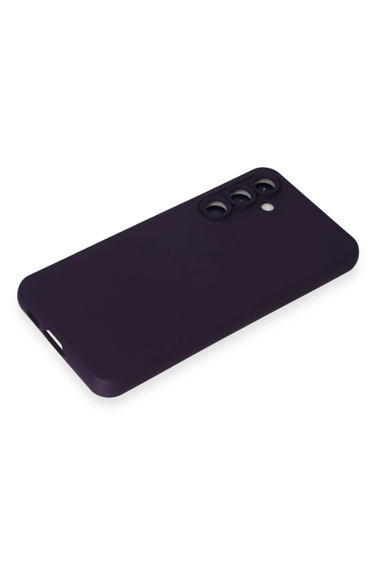 Newface Samsung Galaxy S23 FE Kılıf Nano içi Kadife Silikon - Mor