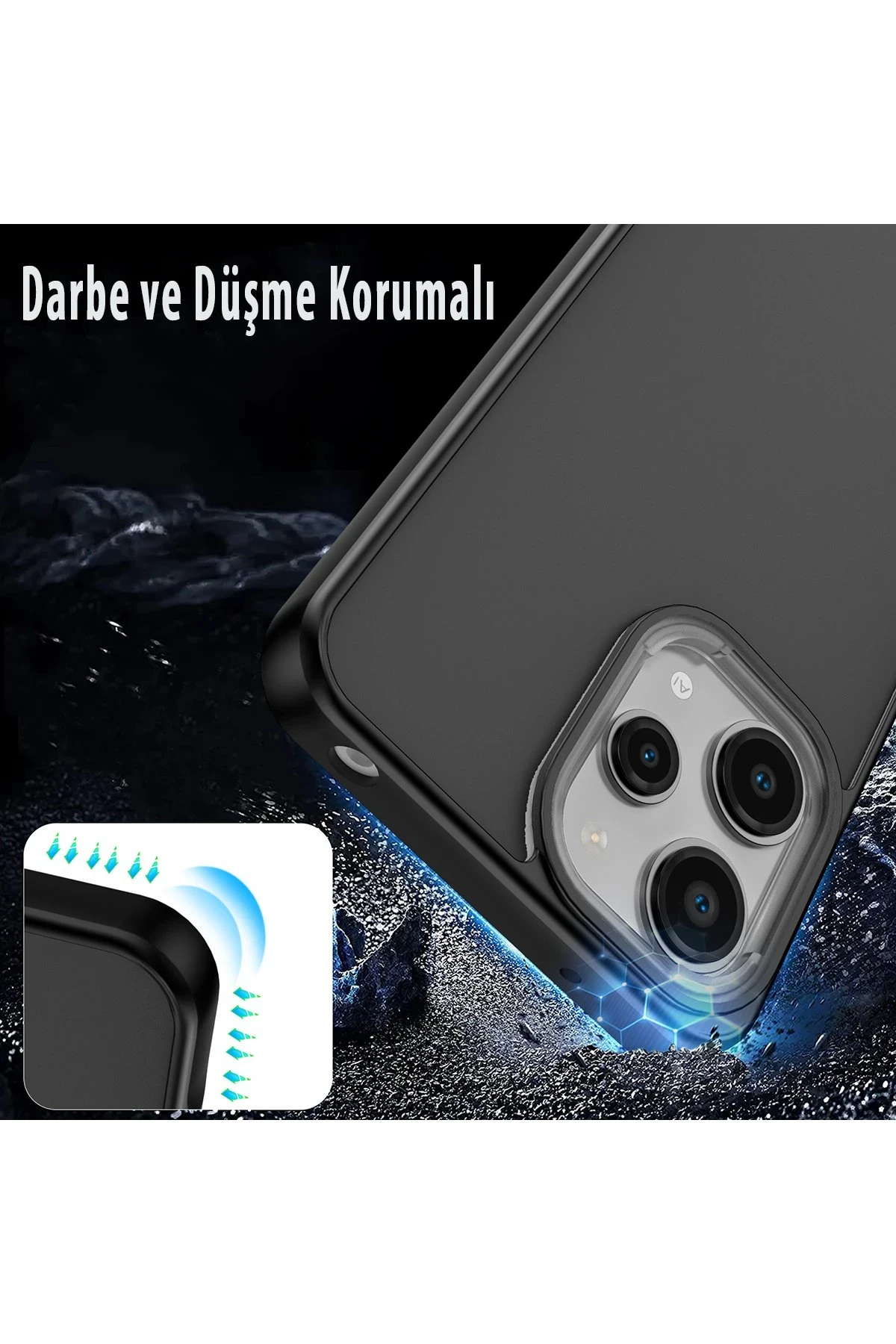 Newface Xiaomi Redmi 12 Kılıf Elegant Kapak - Siyah — görsel 2