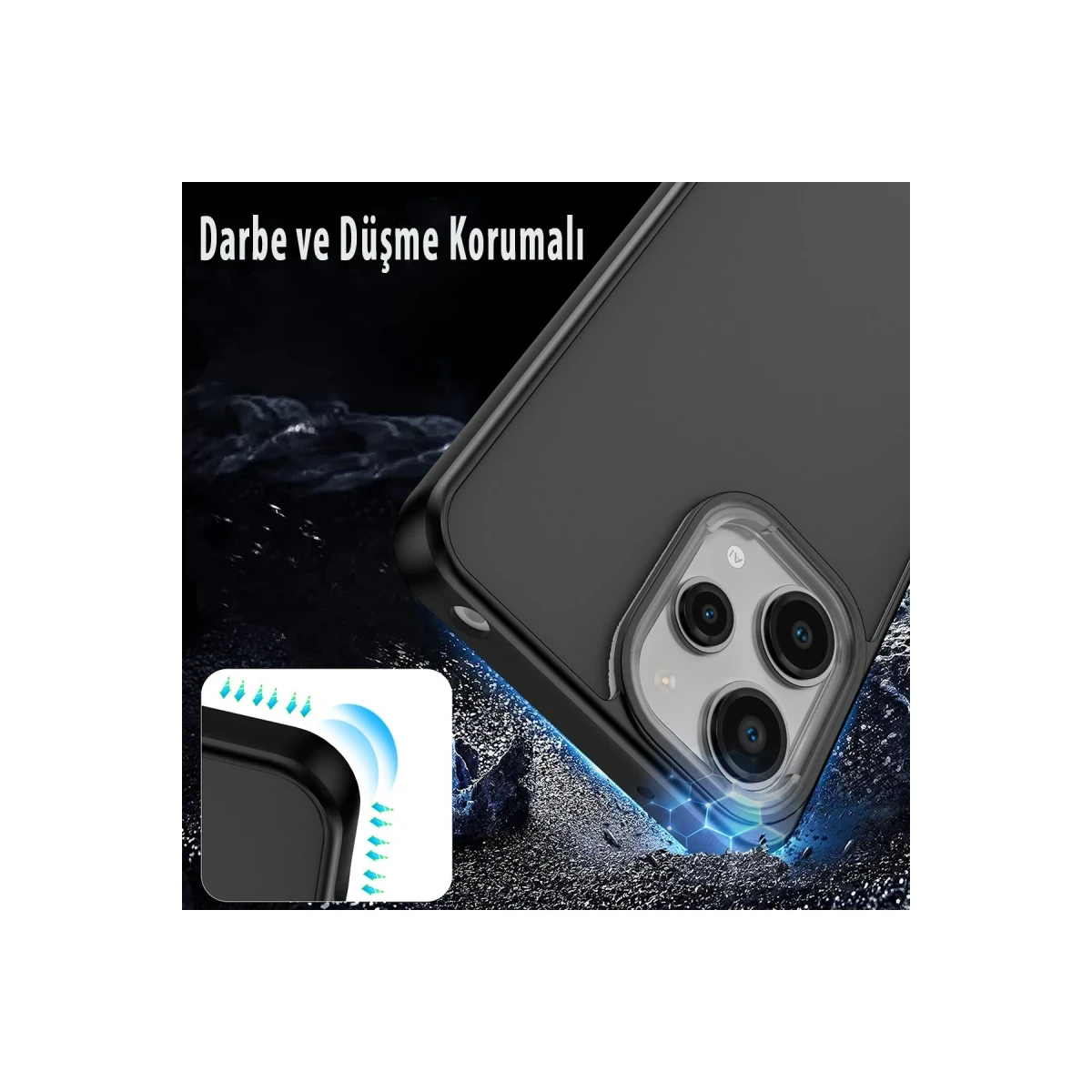 Newface Xiaomi Redmi 12 Kılıf Elegant Kapak - Siyah — görsel 8
