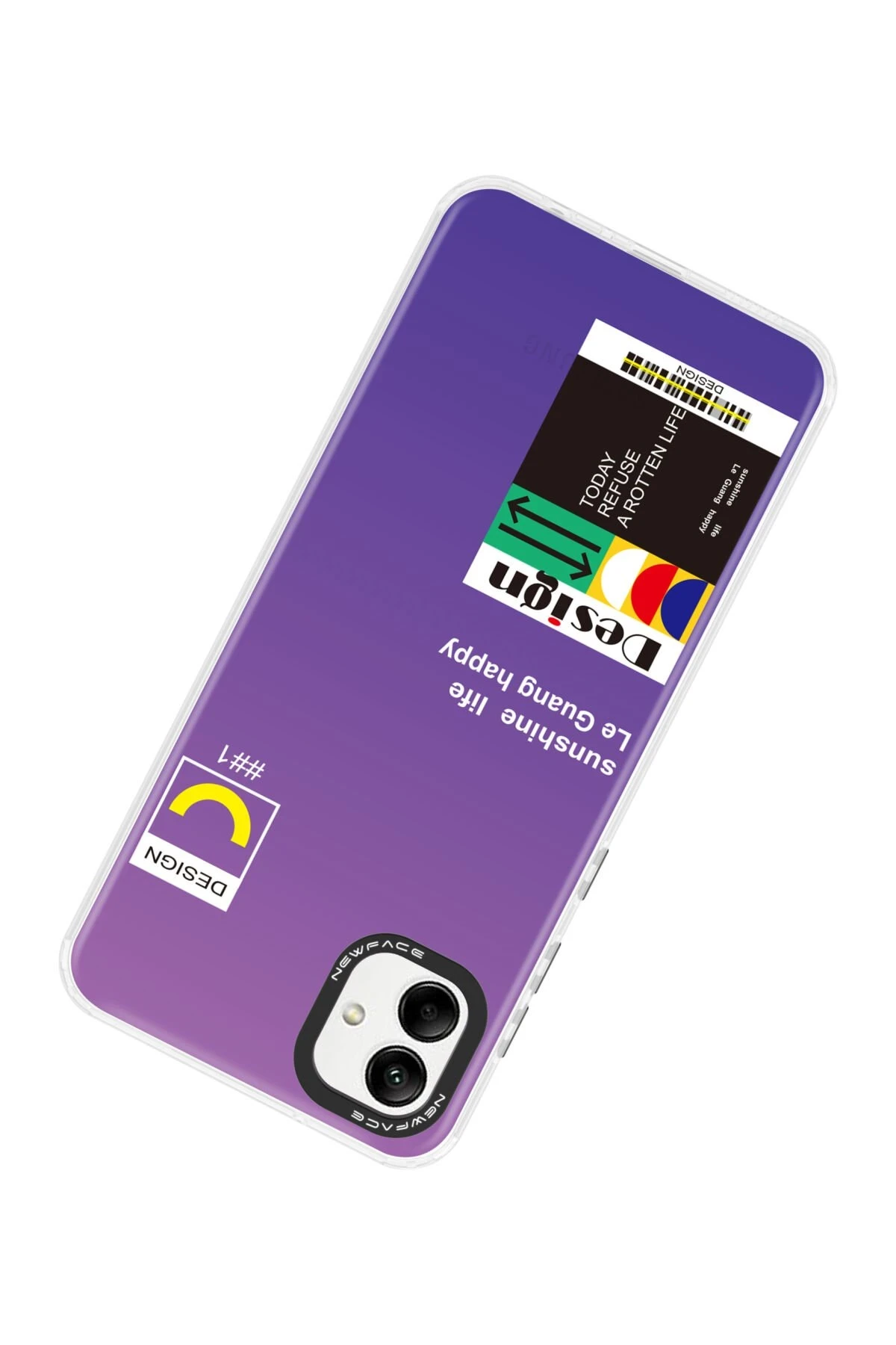 Newface Samsung Galaxy A04 Kılıf Estoril Desenli Kapak - Estoril - 4