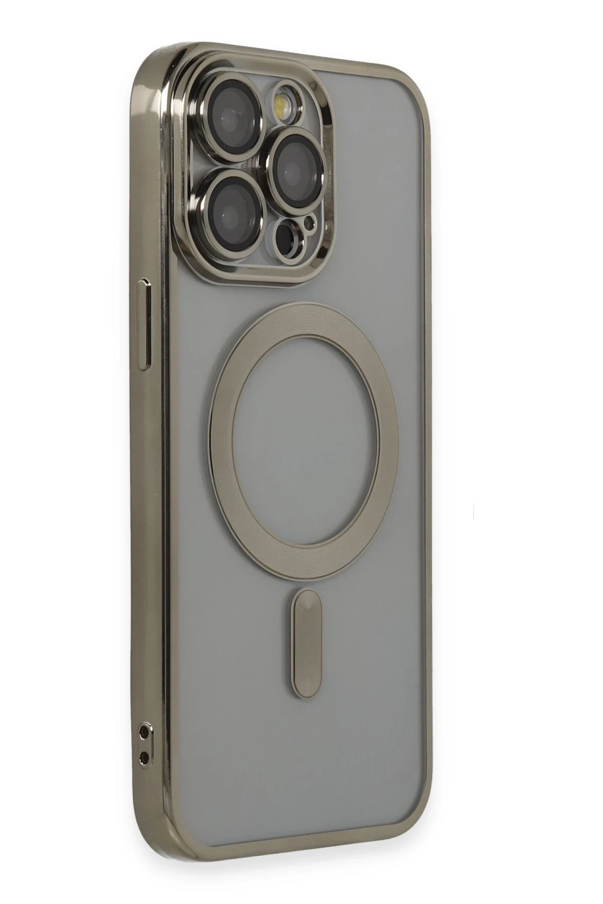 Newface Apple iPhone 14 Pro Kılıf Kross Magneticsafe Kapak - Titan Gri — görsel 2