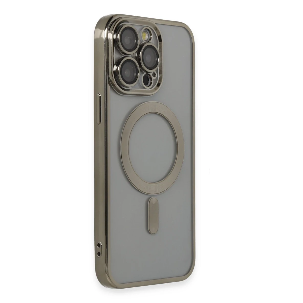 Newface Apple iPhone 14 Pro Kılıf Kross Magneticsafe Kapak - Titan Gri — görsel 6