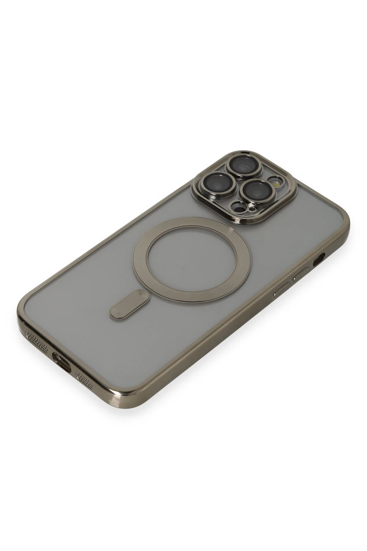 Newface Apple iPhone 14 Pro Kılıf Kross Magneticsafe Kapak - Titan Gri — görsel 4
