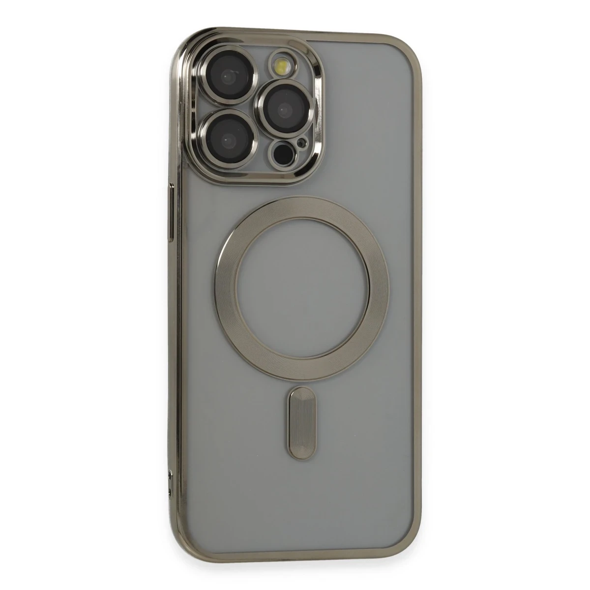 Newface Apple iPhone 14 Pro Max Kılıf Kross Magneticsafe Kapak - Titan Gri — görsel 5