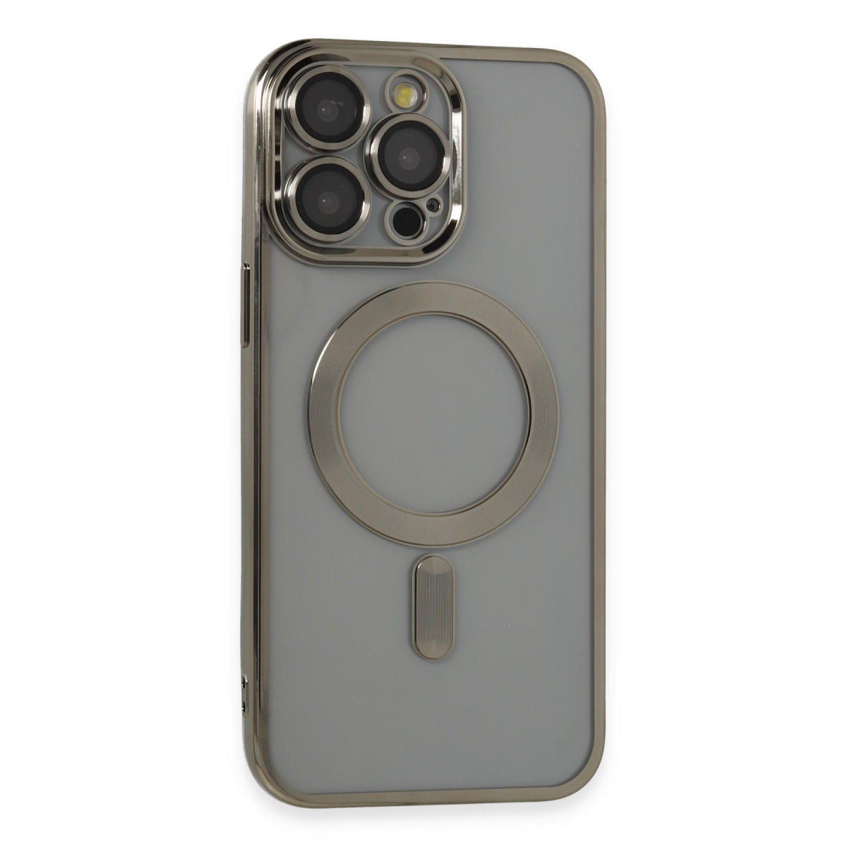 Newface Apple iPhone 14 Pro Max Kılıf Kross Magneticsafe Kapak - Titan Gri — görsel 9