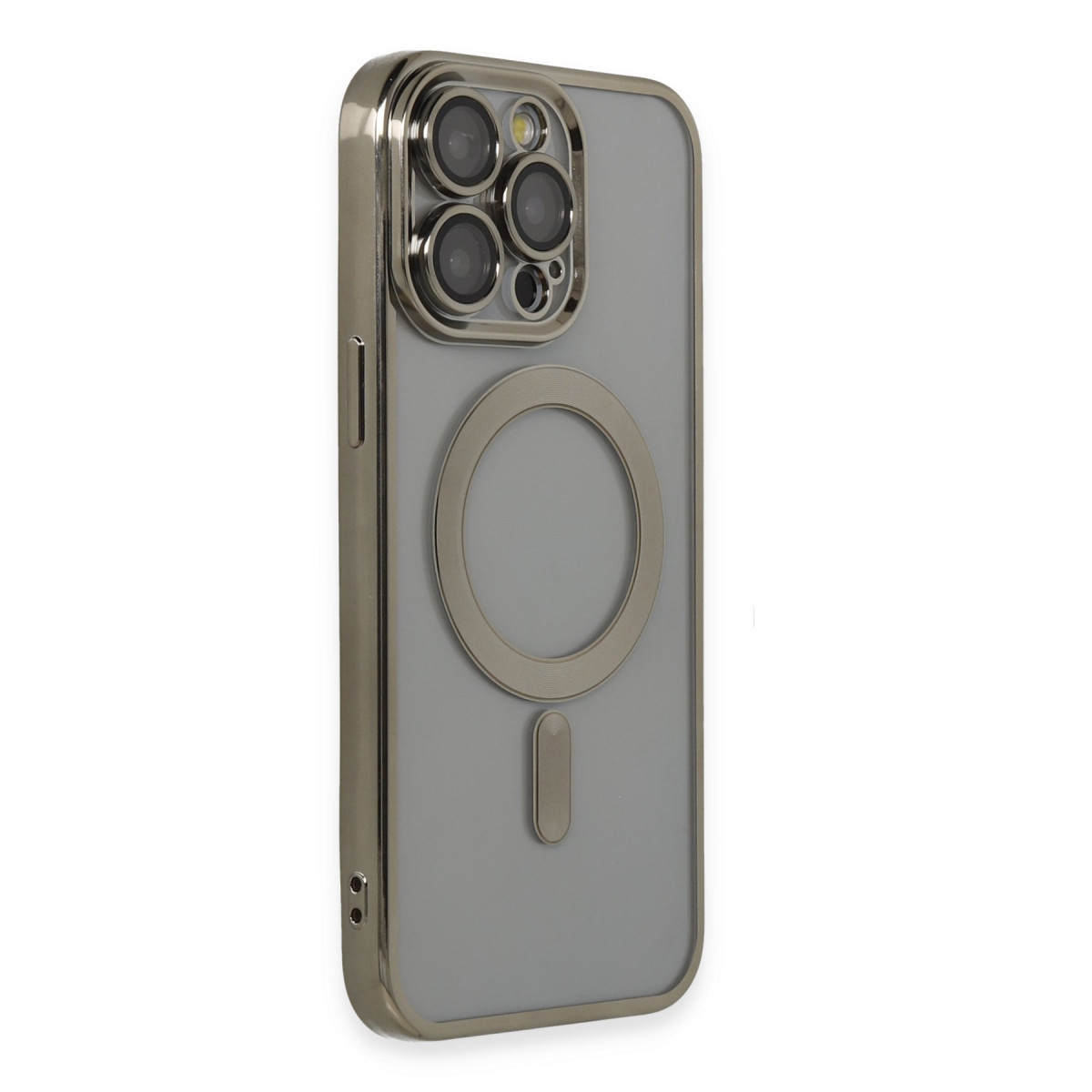 Newface Apple iPhone 14 Pro Max Kılıf Kross Magneticsafe Kapak - Titan Gri — görsel 10