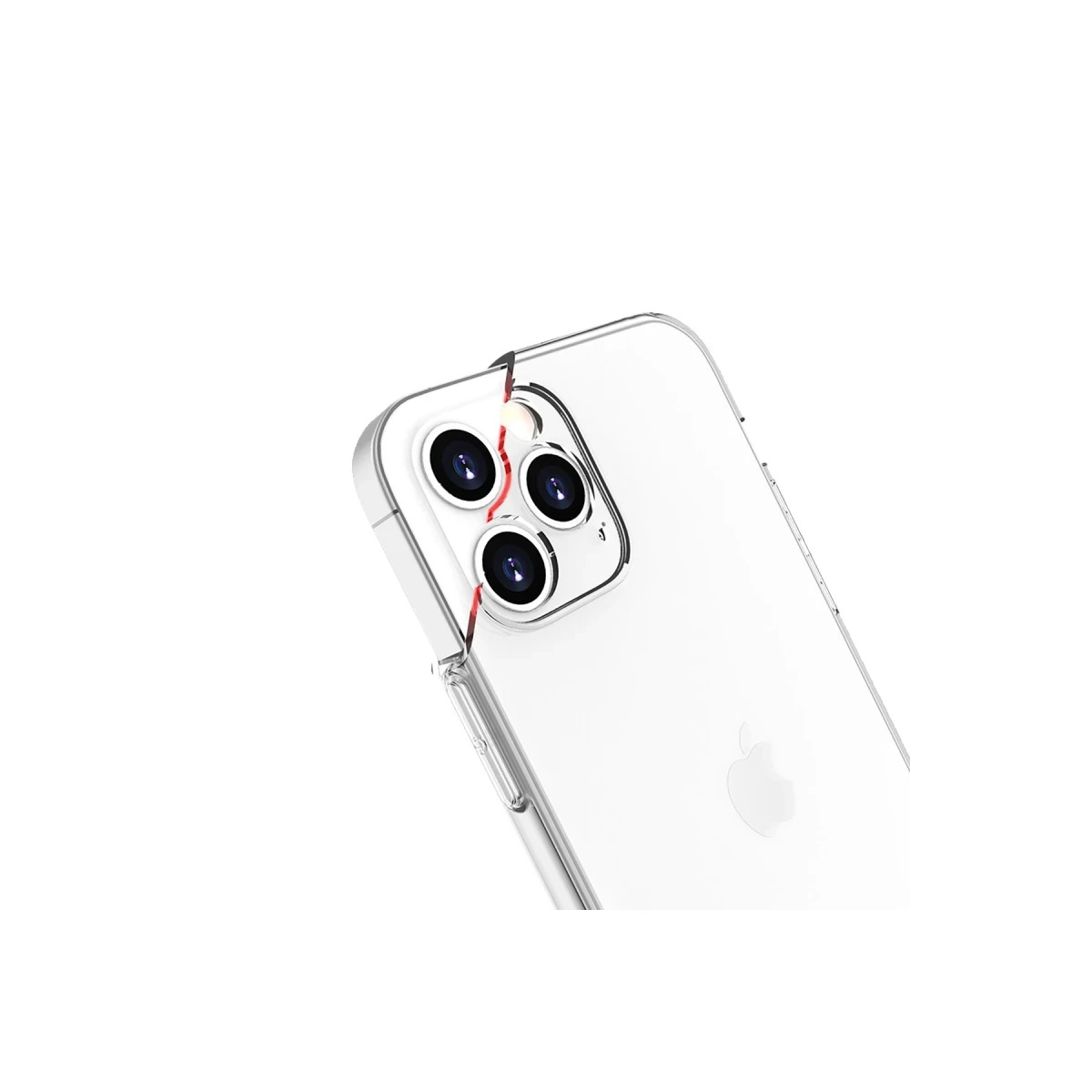 Newface Apple iPhone 13 Pro Kılıf Lüx Şeffaf Silikon — görsel 9