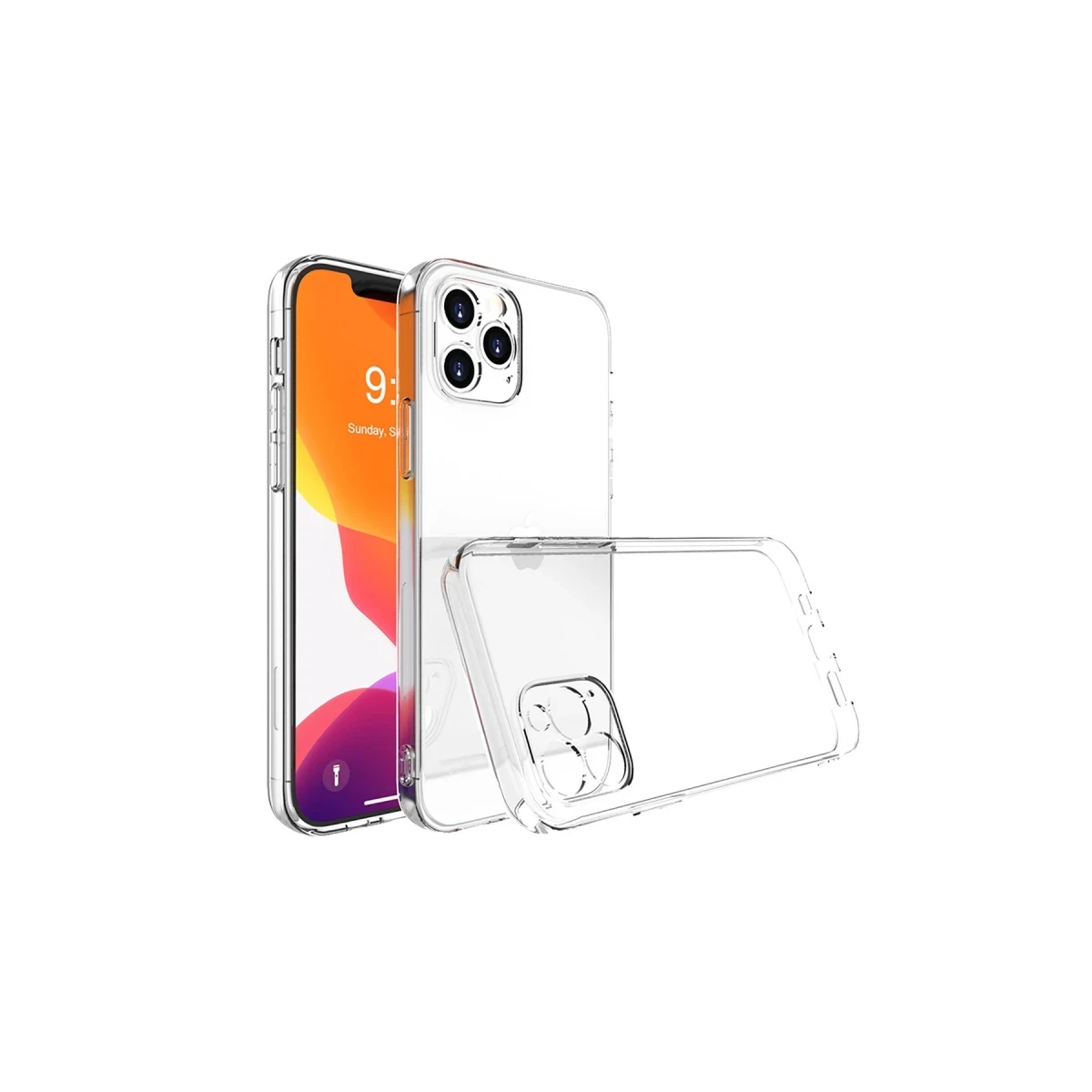 Newface Apple iPhone 13 Pro Max Kılıf Lüx Şeffaf Silikon — görsel 7