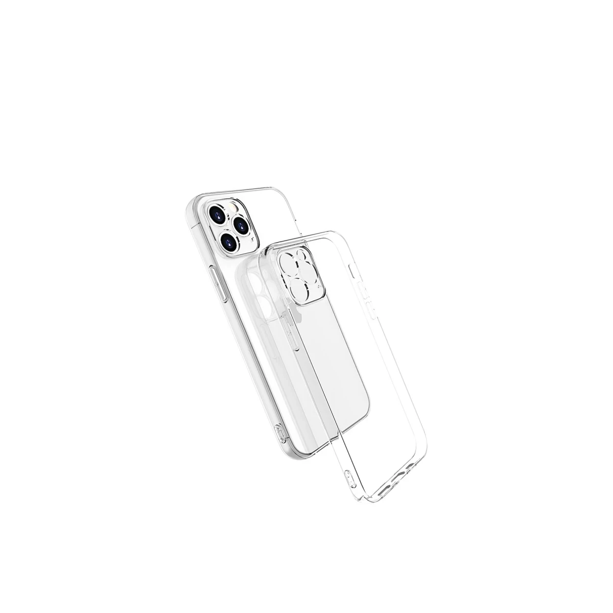Newface Apple iPhone 13 Pro Max Kılıf Lüx Şeffaf Silikon — görsel 10