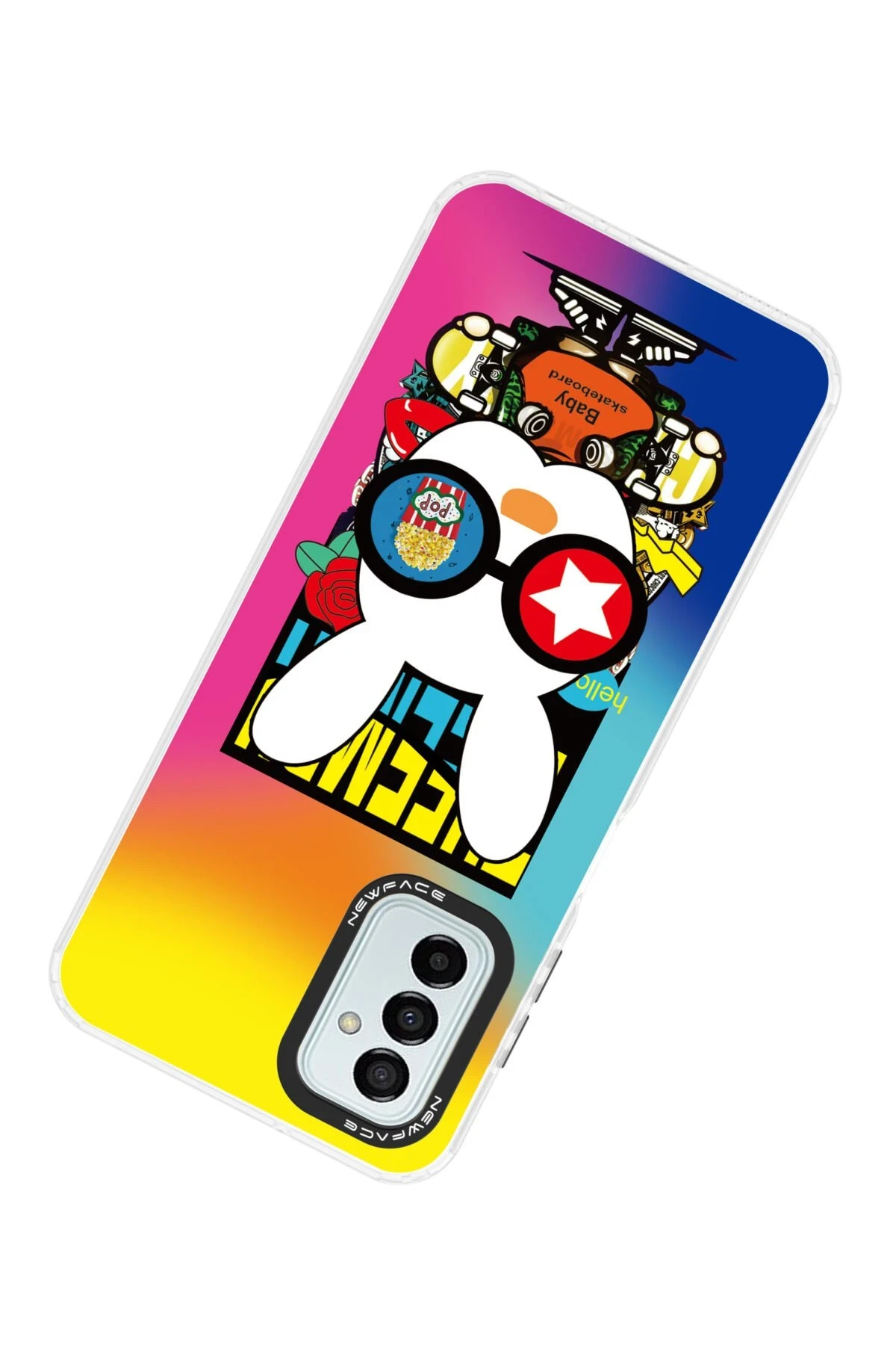 Newface Samsung Galaxy M13 Kılıf Estoril Desenli Kapak - Estoril - 10