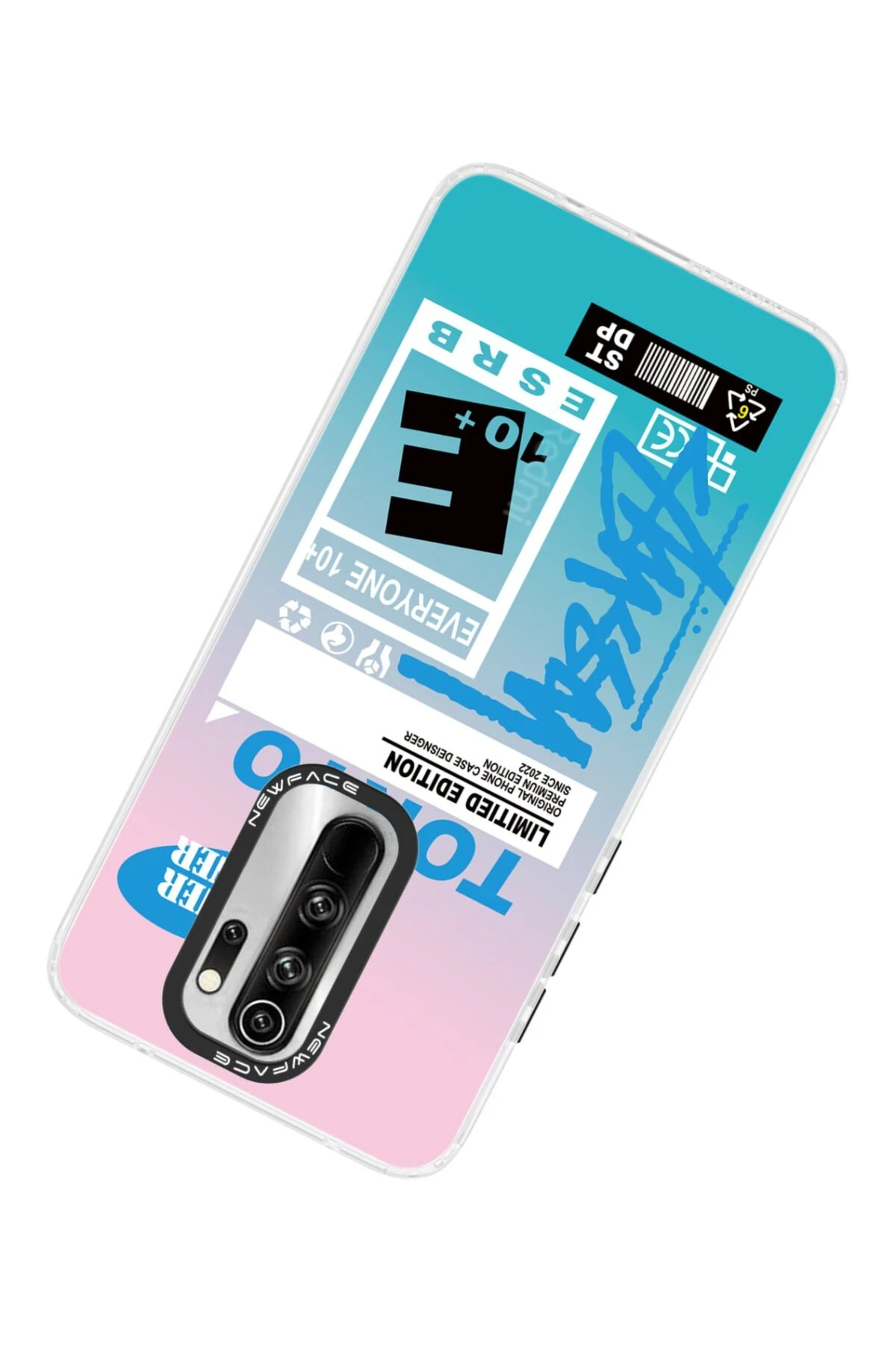 Newface Xiaomi Redmi Note 8 Pro Kılıf Estoril Desenli Kapak - Estoril - 1