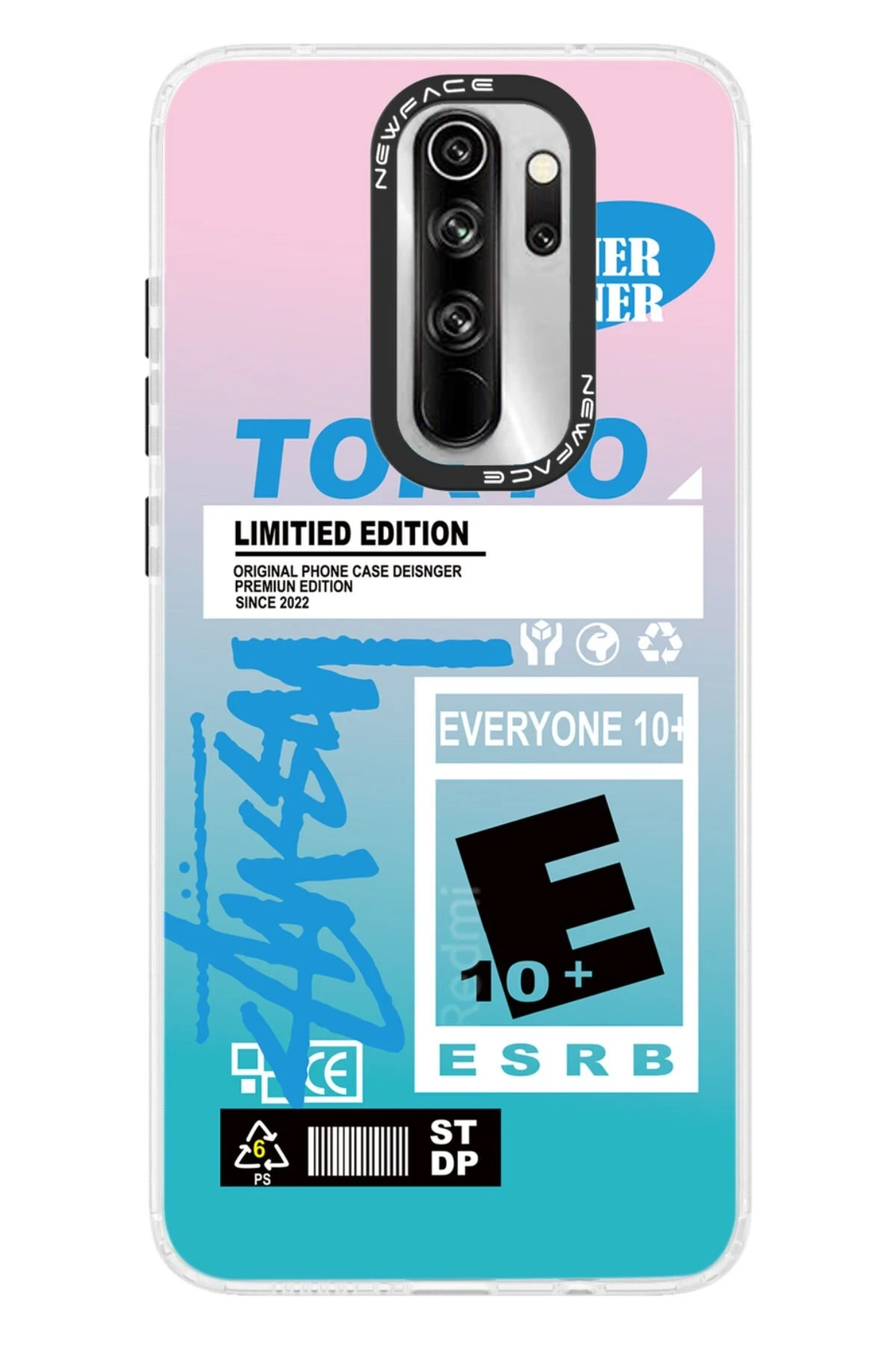 Newface Xiaomi Redmi Note 8 Pro Kılıf Estoril Desenli Kapak - Estoril - 1 — görsel 2