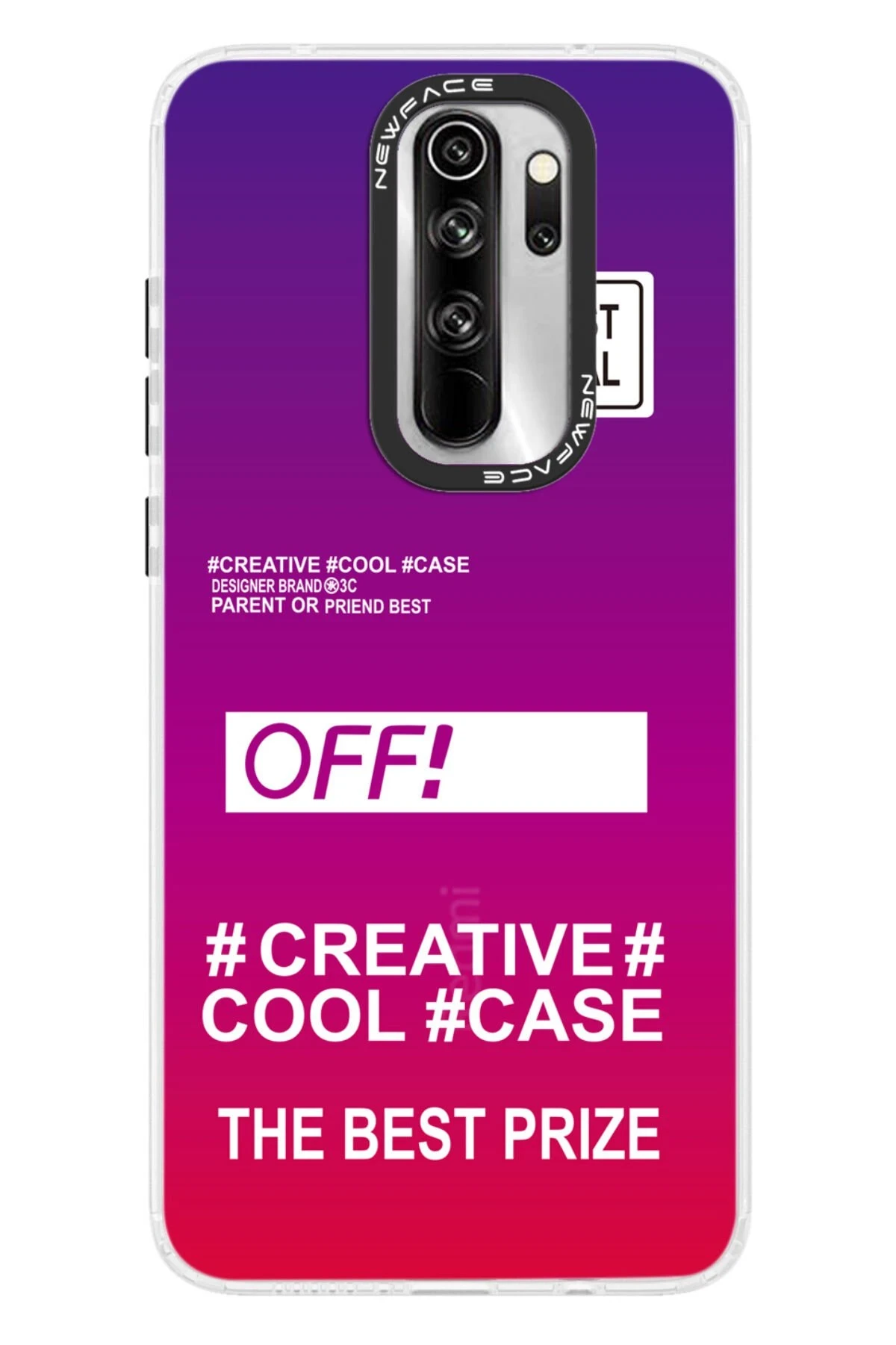 Newface Xiaomi Redmi Note 8 Pro Kılıf Estoril Desenli Kapak - Estoril - 9