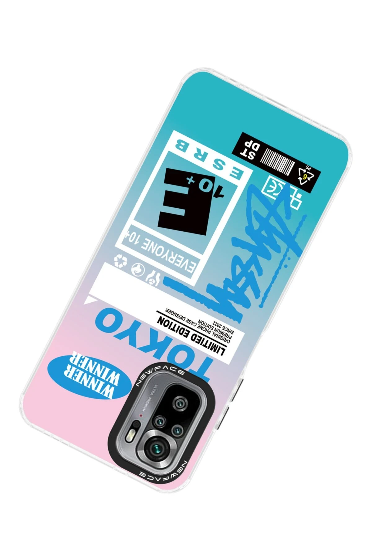 Newface Xiaomi Redmi Note 10 Kılıf Estoril Desenli Kapak - Estoril - 1 — görsel 3