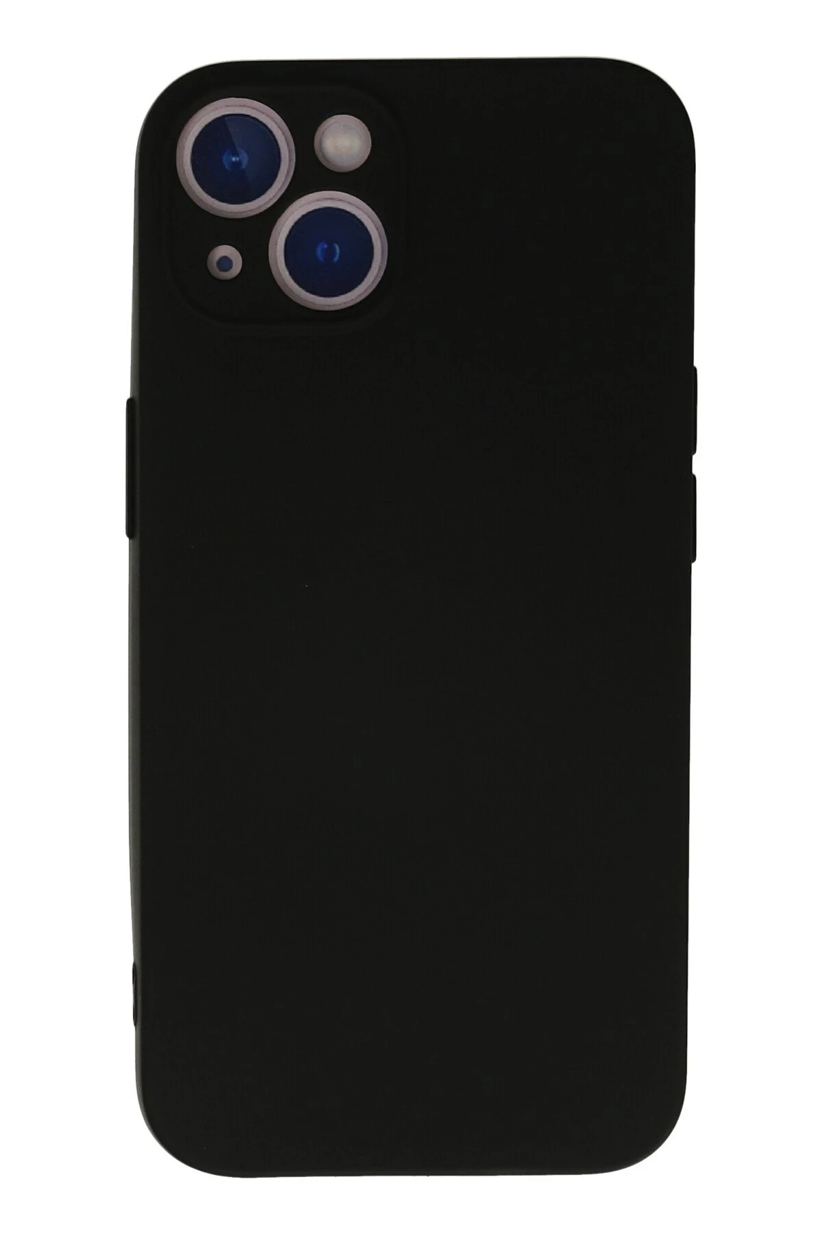 Newface Apple iPhone 13 Mini Kılıf Nano içi Kadife Silikon - Siyah