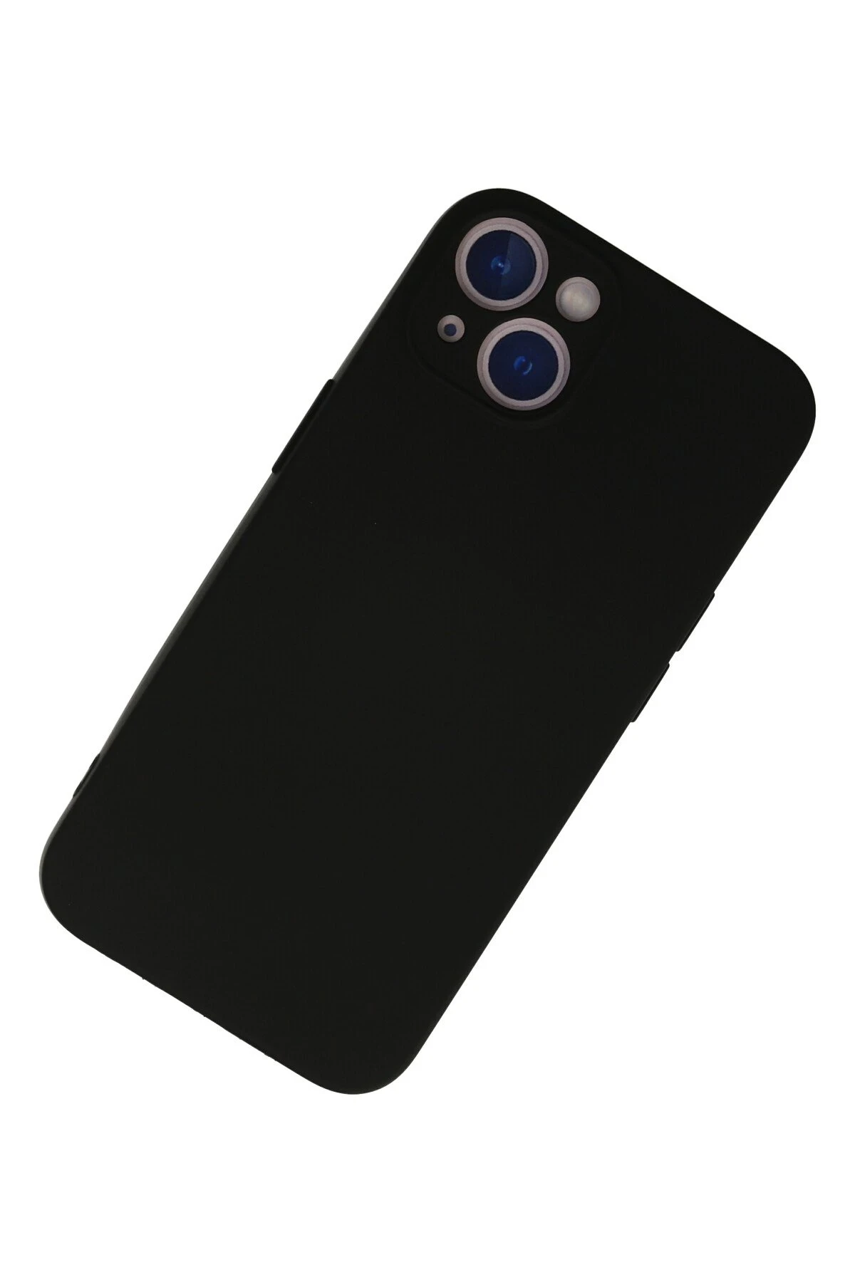Newface Apple iPhone 13 Mini Kılıf Nano içi Kadife Silikon - Siyah — görsel 2