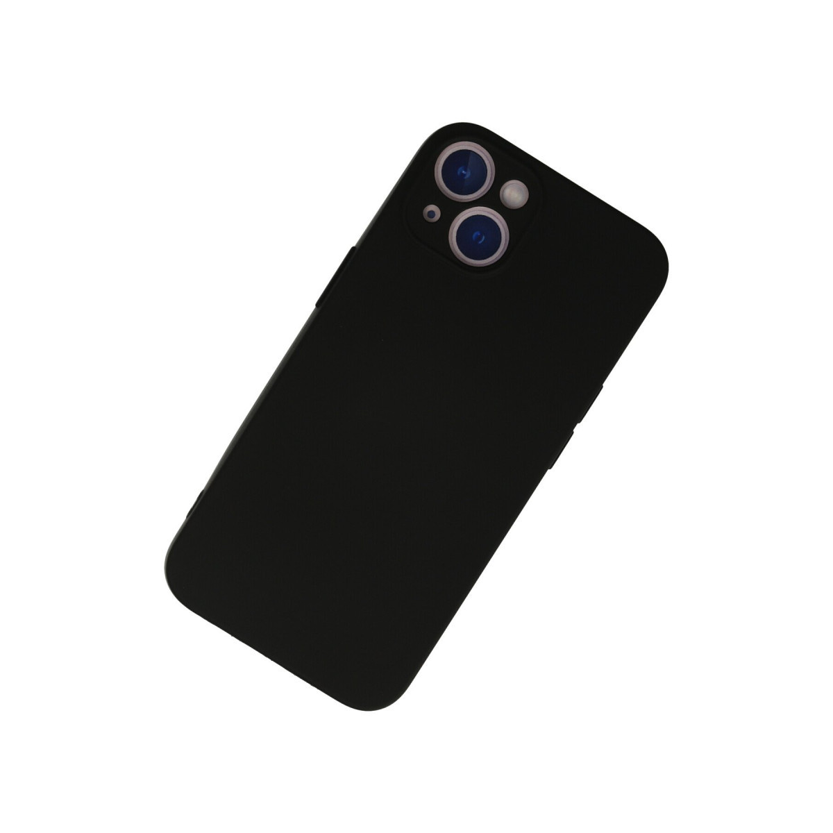 Newface Apple iPhone 13 Mini Kılıf Nano içi Kadife Silikon - Siyah — görsel 8