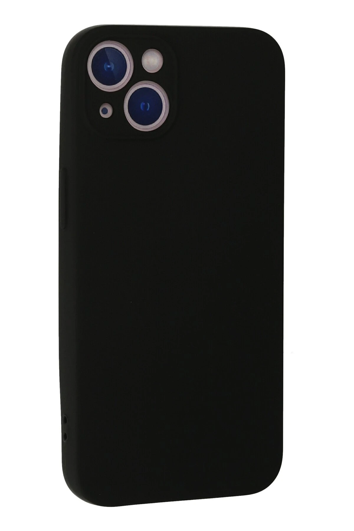 Newface Apple iPhone 13 Mini Kılıf Nano içi Kadife Silikon - Siyah — görsel 3