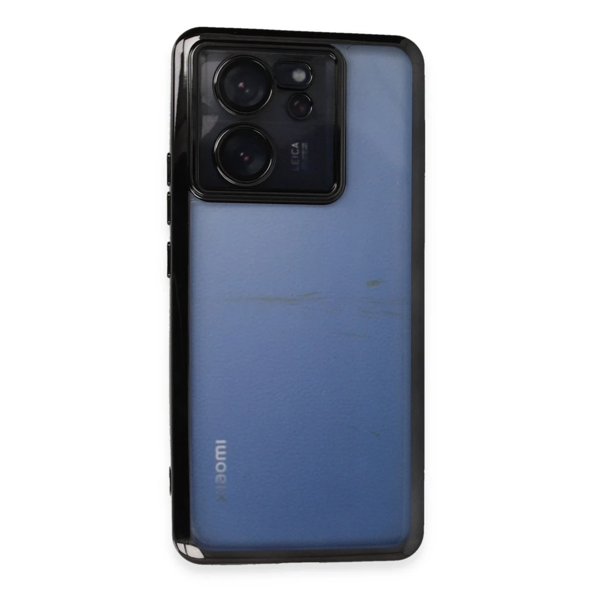 Newface Xiaomi Mi 13T Kılıf Razer Lensli Silikon - Siyah — görsel 5