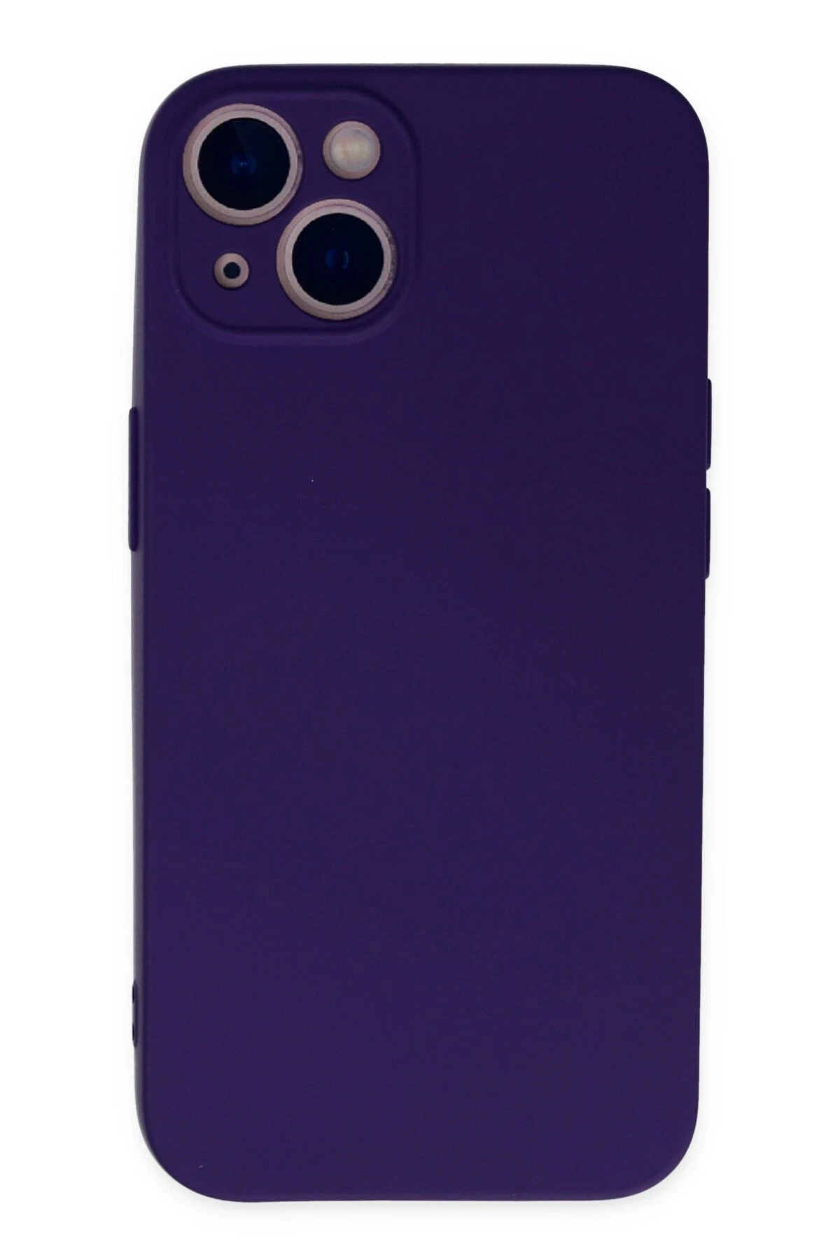 Newface iPhone 13 Mini Kılıf Nano içi Kadife Silikon - Mor